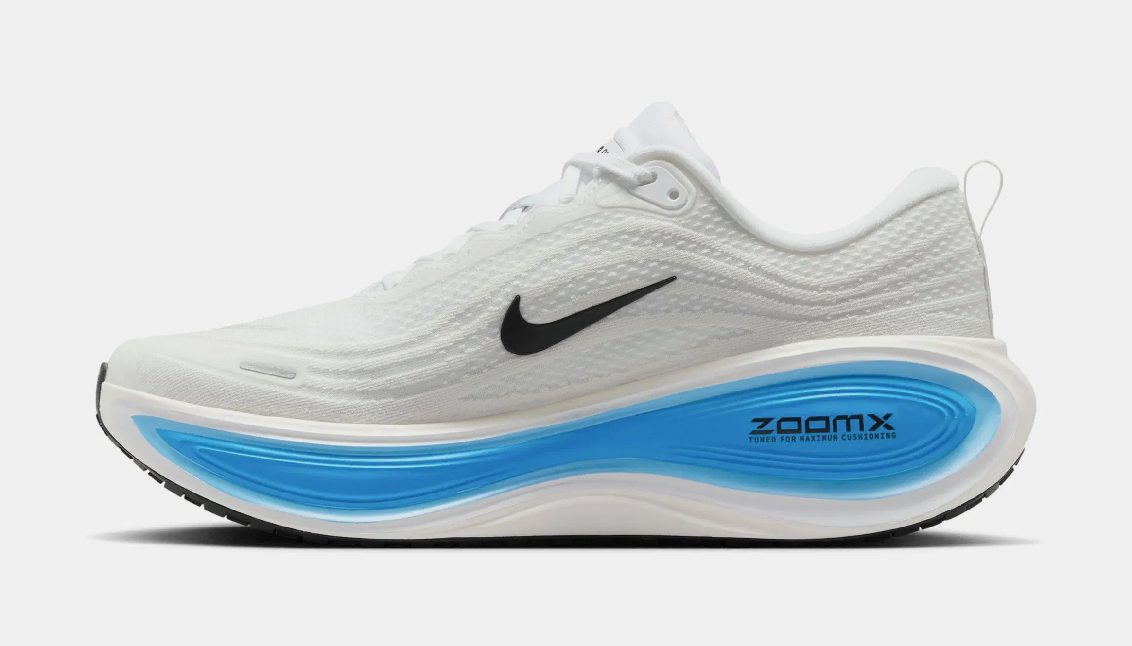 Nike Vomero Plus Mens Running Shoes (White/Black/Blue Hero/Hydrogen Blue)