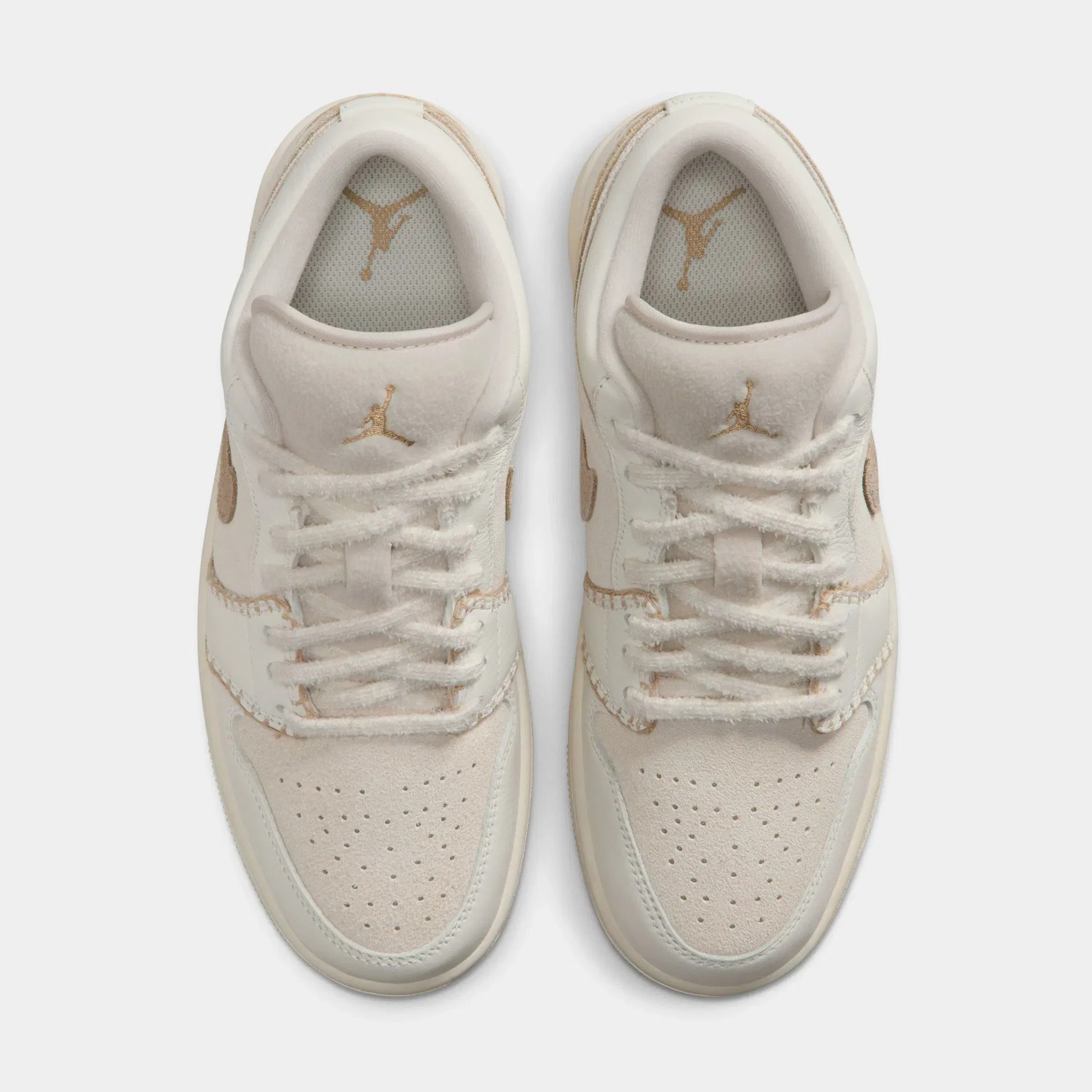 Air Jordan 1 Low SE Womens Lifestyle Shoes (Light Orewood Brown/Hemp/Sail)