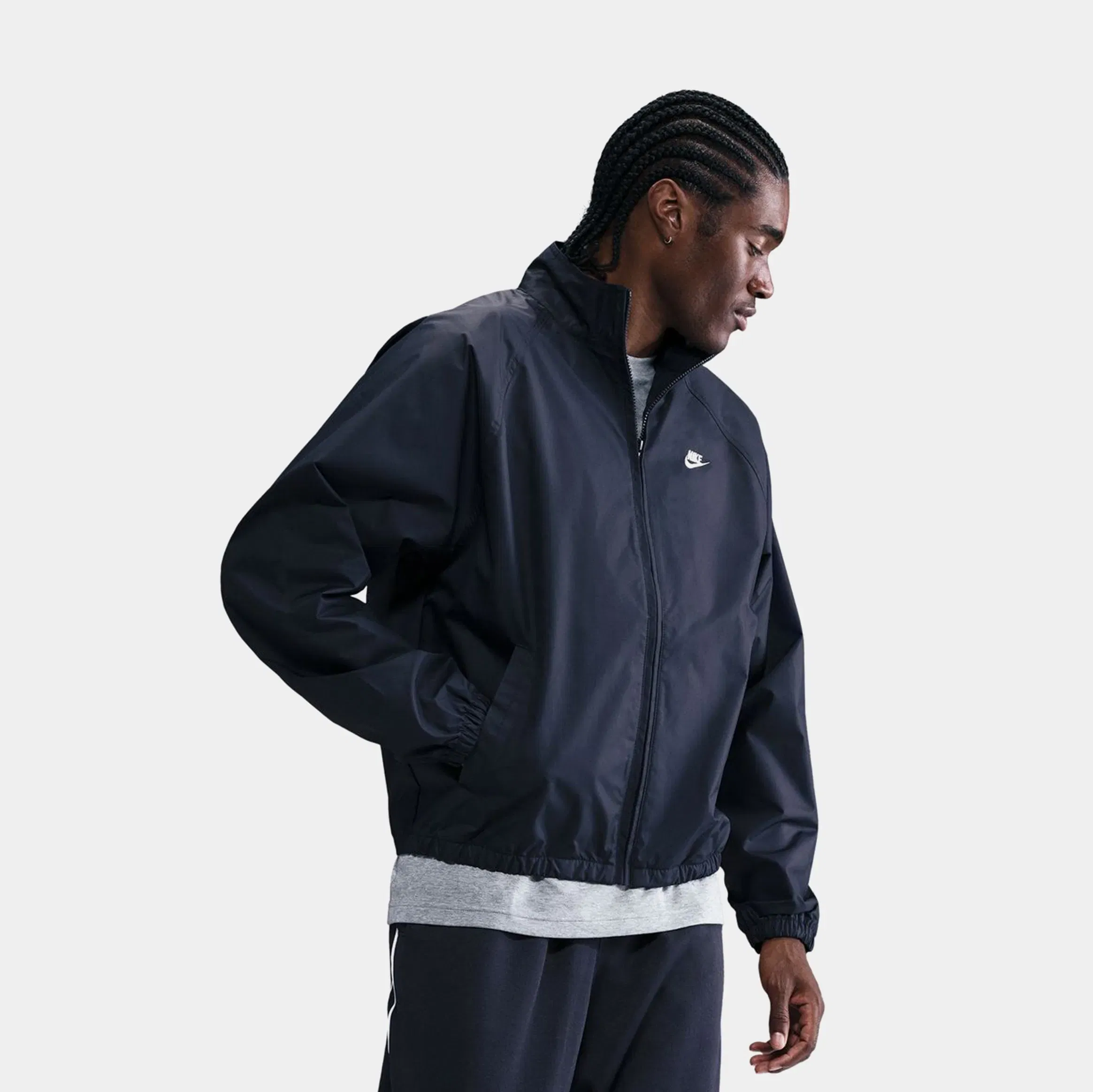 Nike NSW Roscoe Full Zip Mens Jacket (Navy)