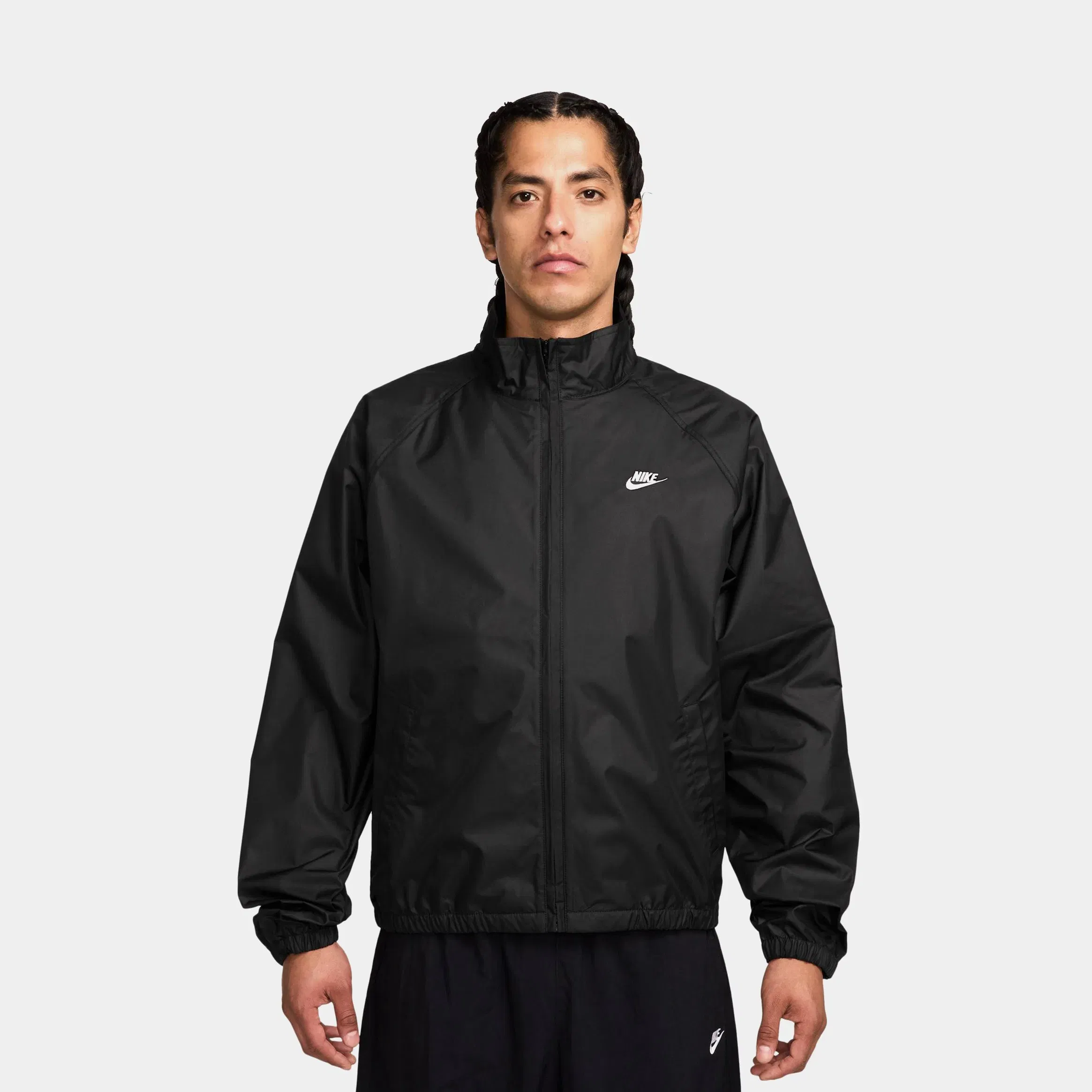 Nike NSW Roscoe Full Zip Mens Jacket (Black/White)