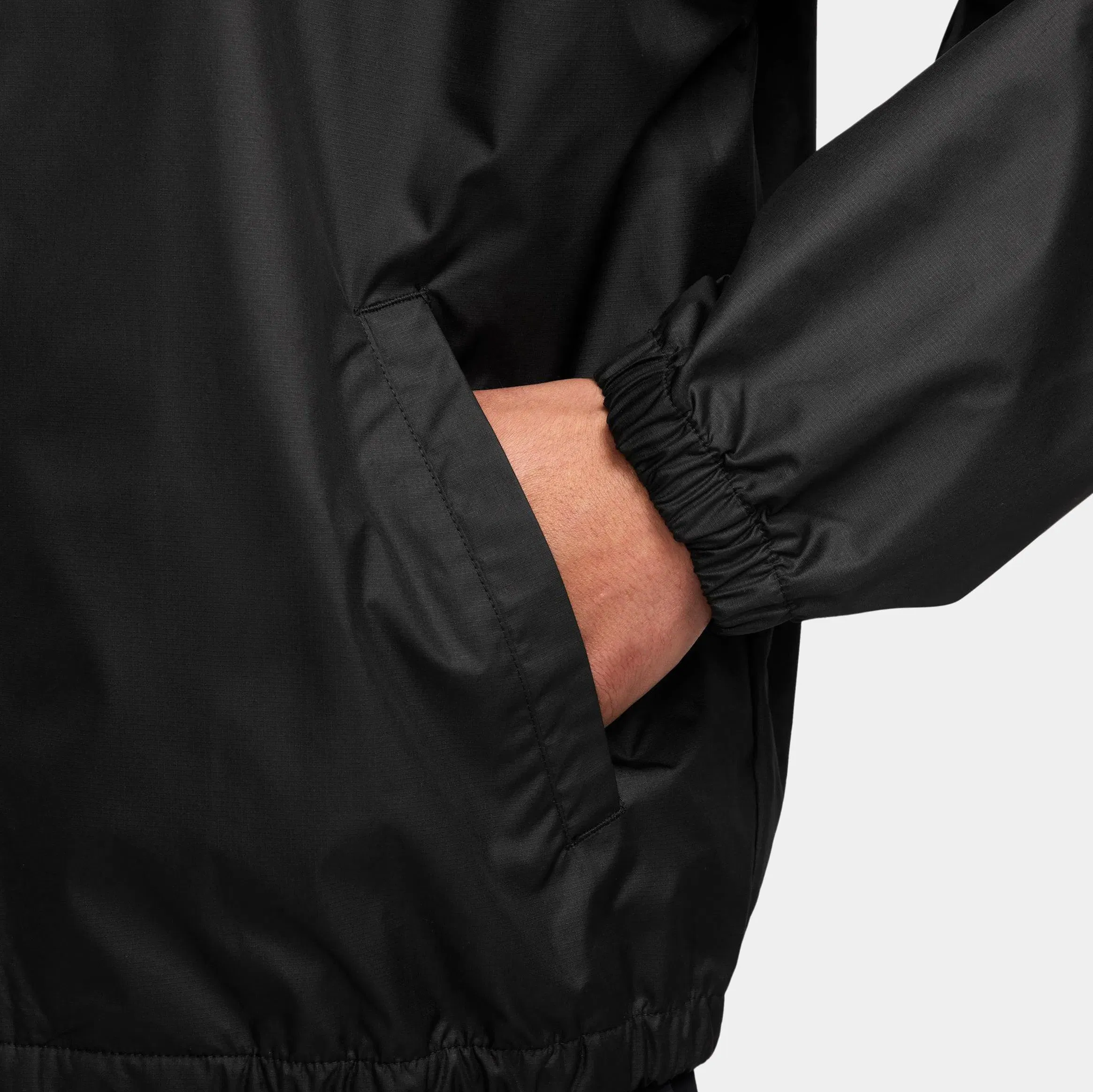 Nike NSW Roscoe Full Zip Mens Jacket (Black/White)