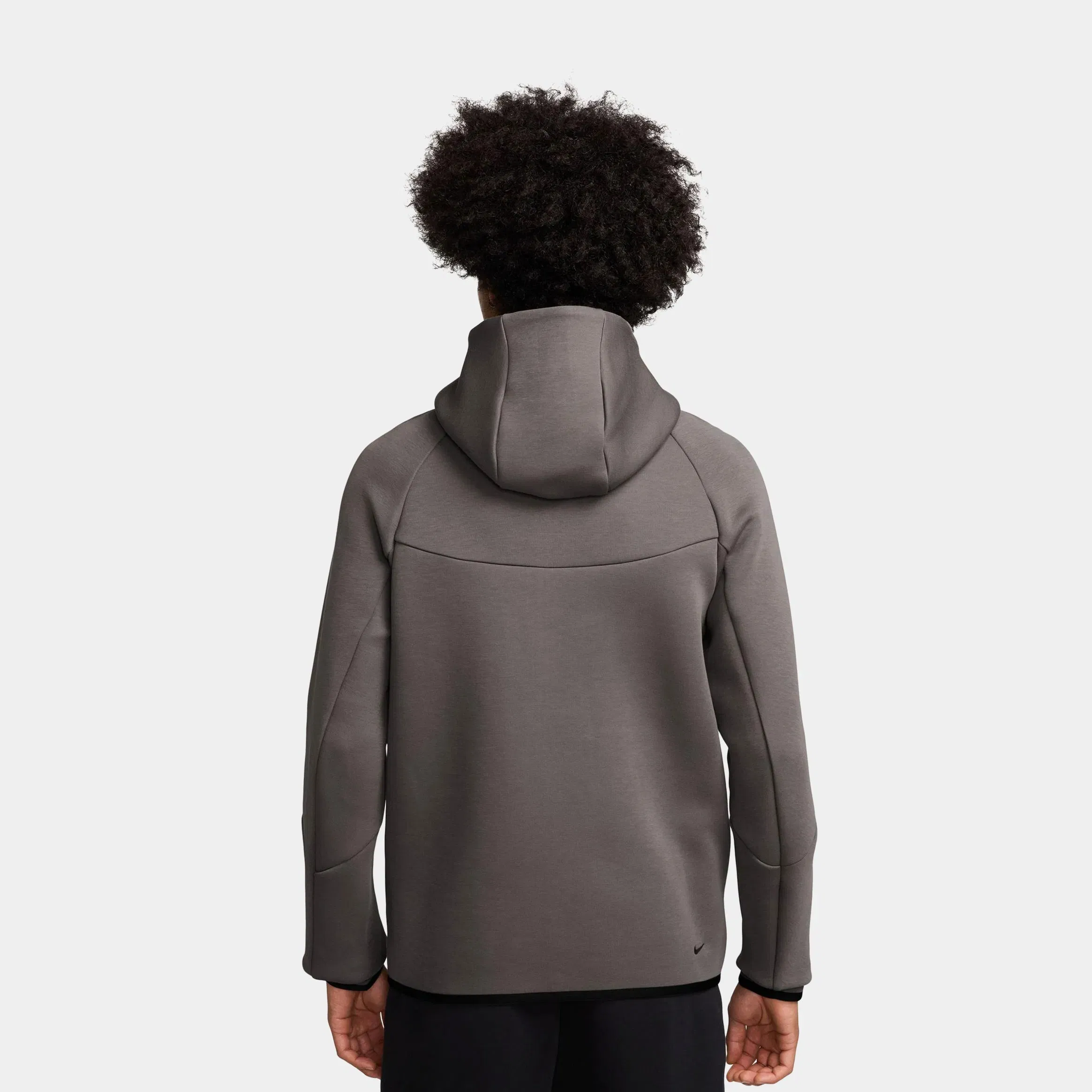 Nike Tech Fleece Windrunner Full Zip Mens Jacket (Cave Stone/Black)