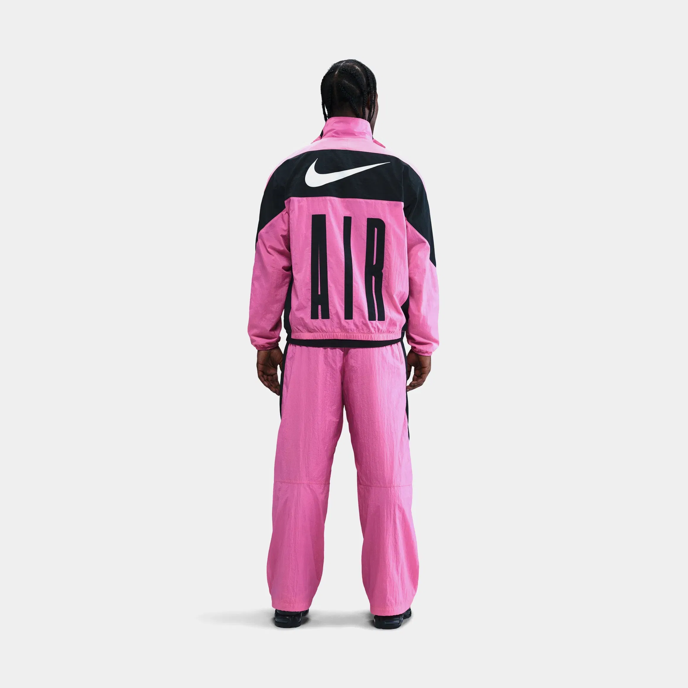 Nike Air Woven Track Mens Pants (Pinksicle/Black/Black)