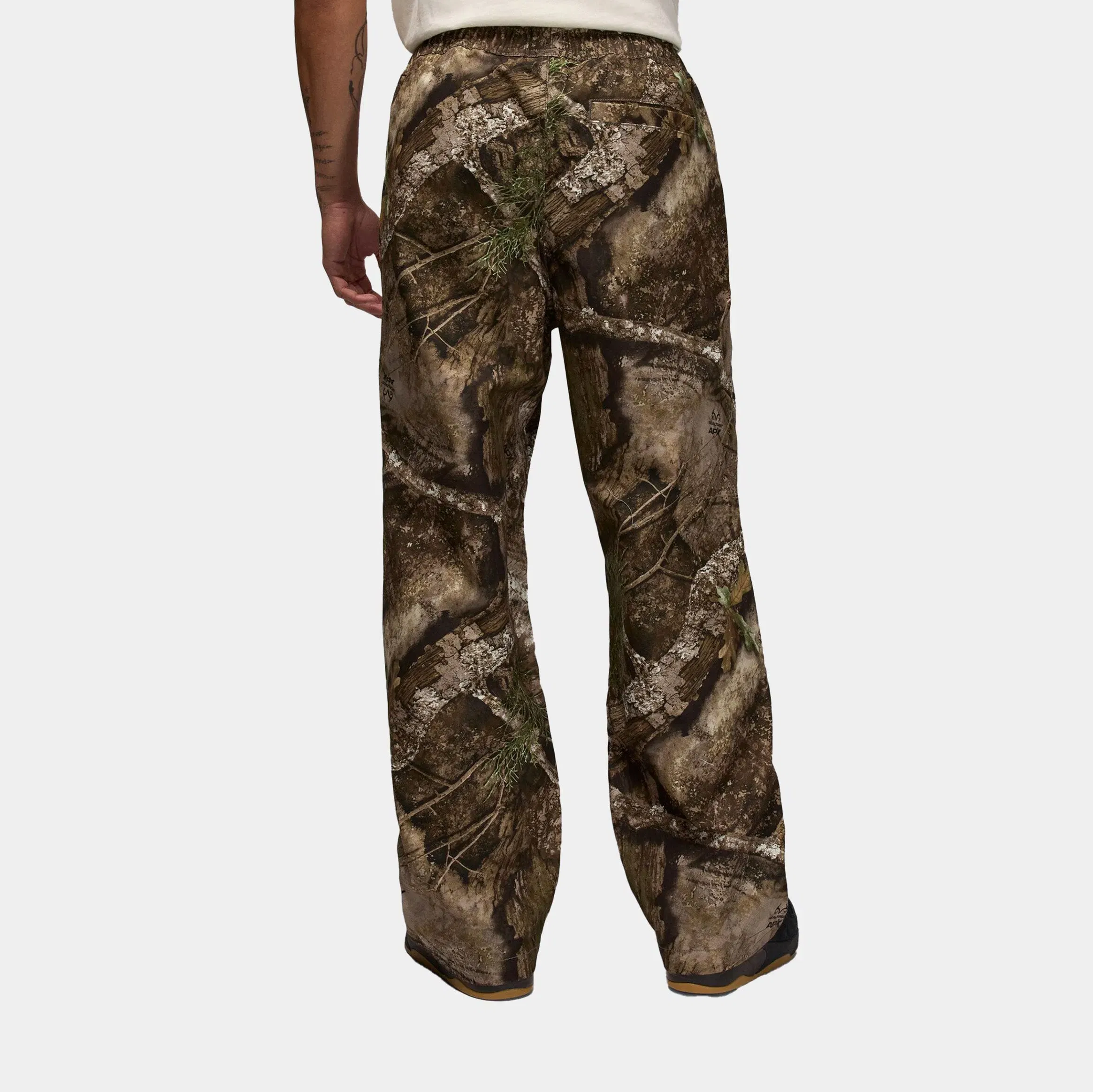 Air Jordan Brooklyn Woven RealTree Mens Pants (Medium Olive/Sail)