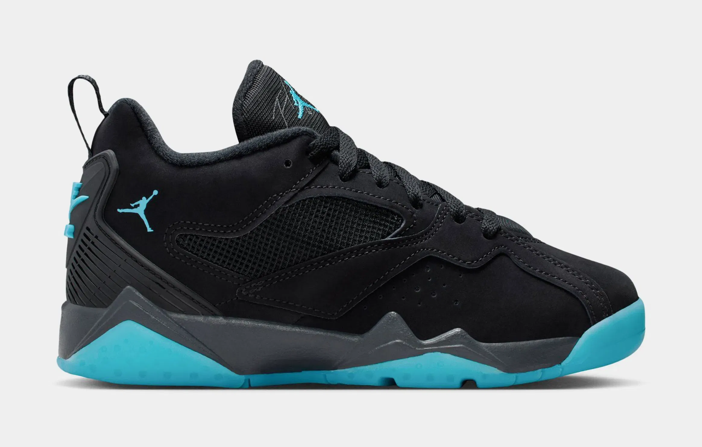 Air Jordan MVP 92 Gamma Blue Grade School Basketball Shoes (Black/Gamma Blue/Anthracite)