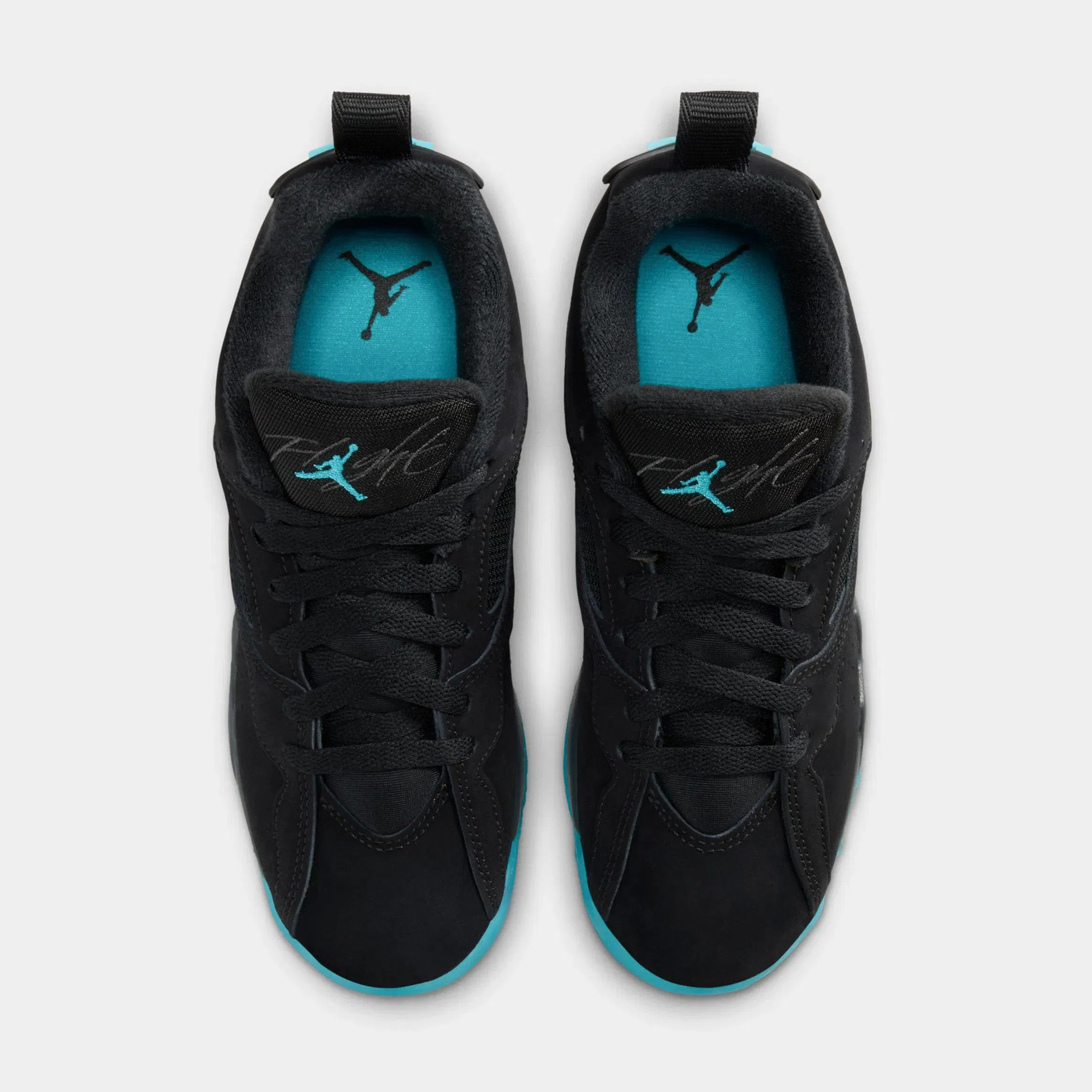 Air Jordan MVP 92 Gamma Blue Grade School Basketball Shoes (Black/Gamma Blue/Anthracite)
