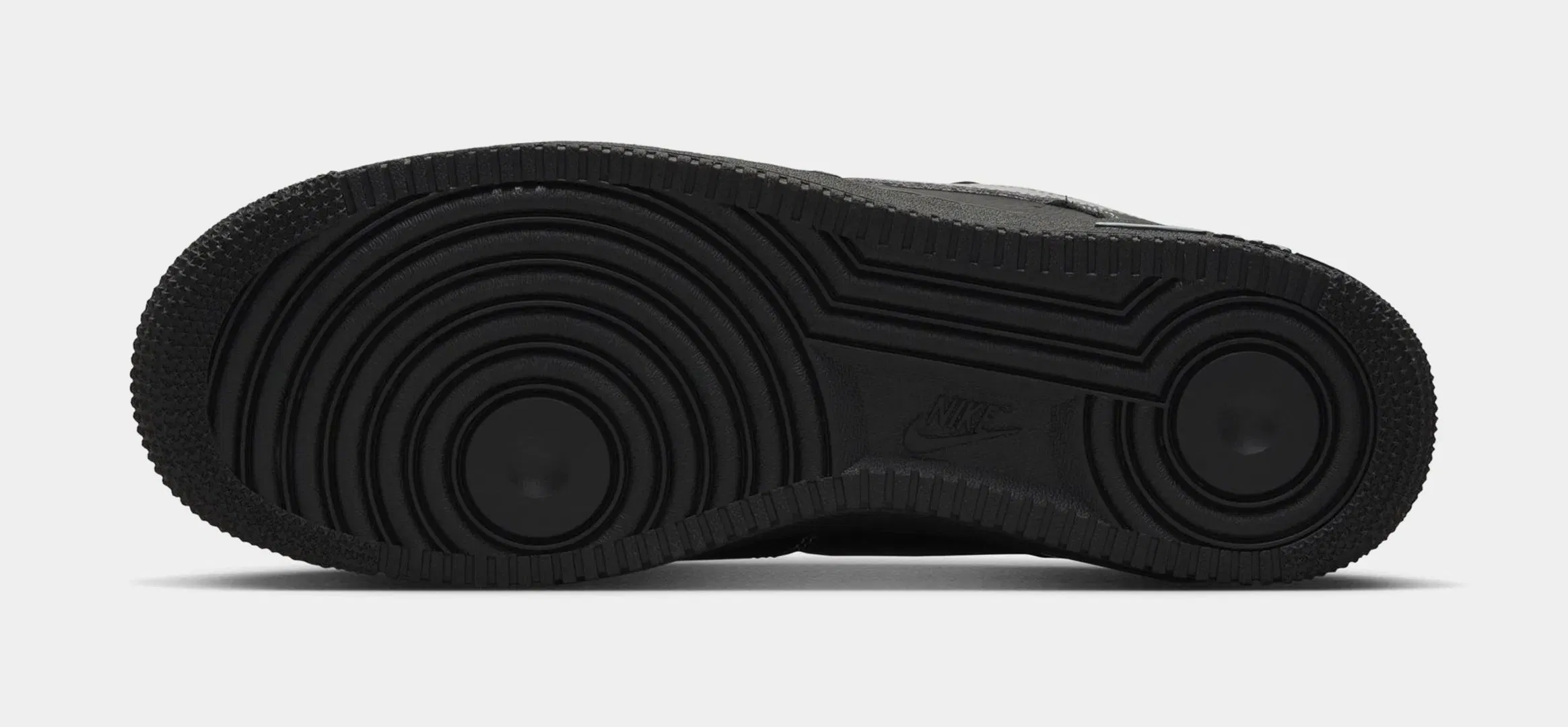 Nike Air Force 1 07 Mens Lifestyle Shoes (Black/Wolf Grey/Black/Black)