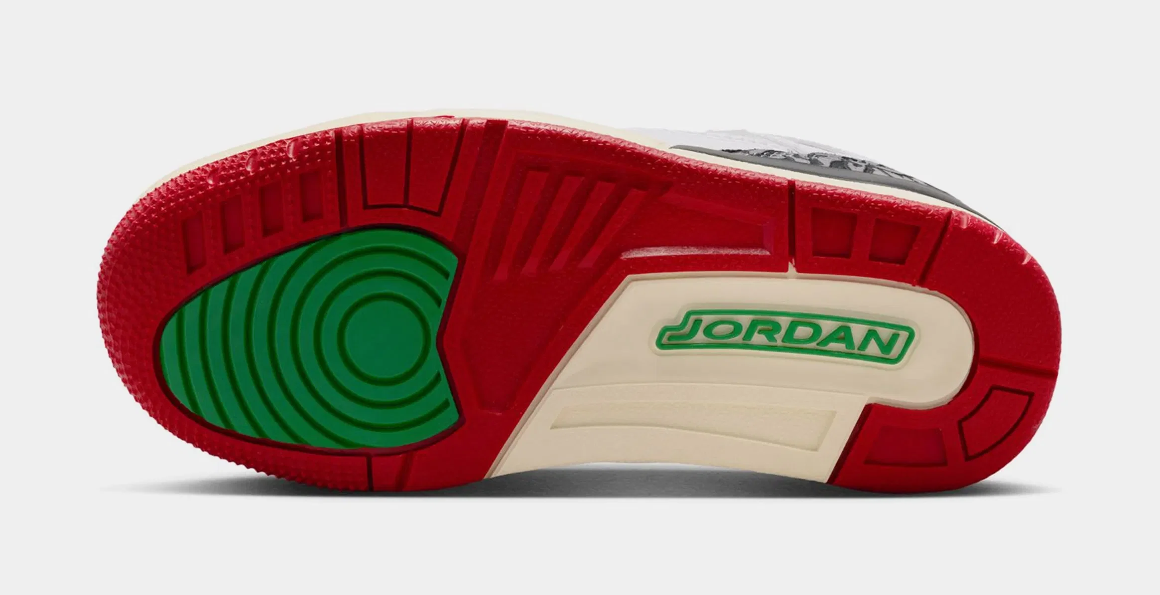 Air Jordan Spizike Low Do The Right Thing Preschool Basketball Shoes (White/Varsity Red/Coconut Milk/Black)