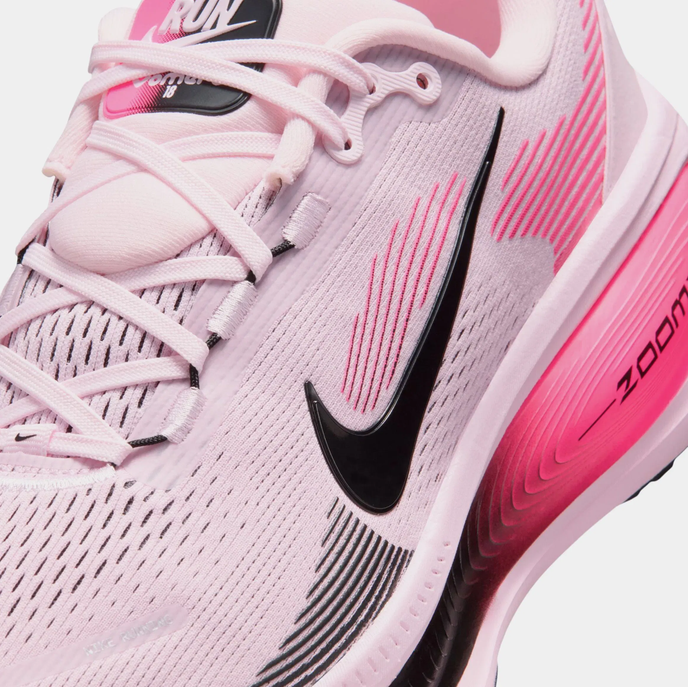 Nike Vomero 18 Pink Foam Mens Running Shoes (Pink Foam/Hyper Pink/Black)