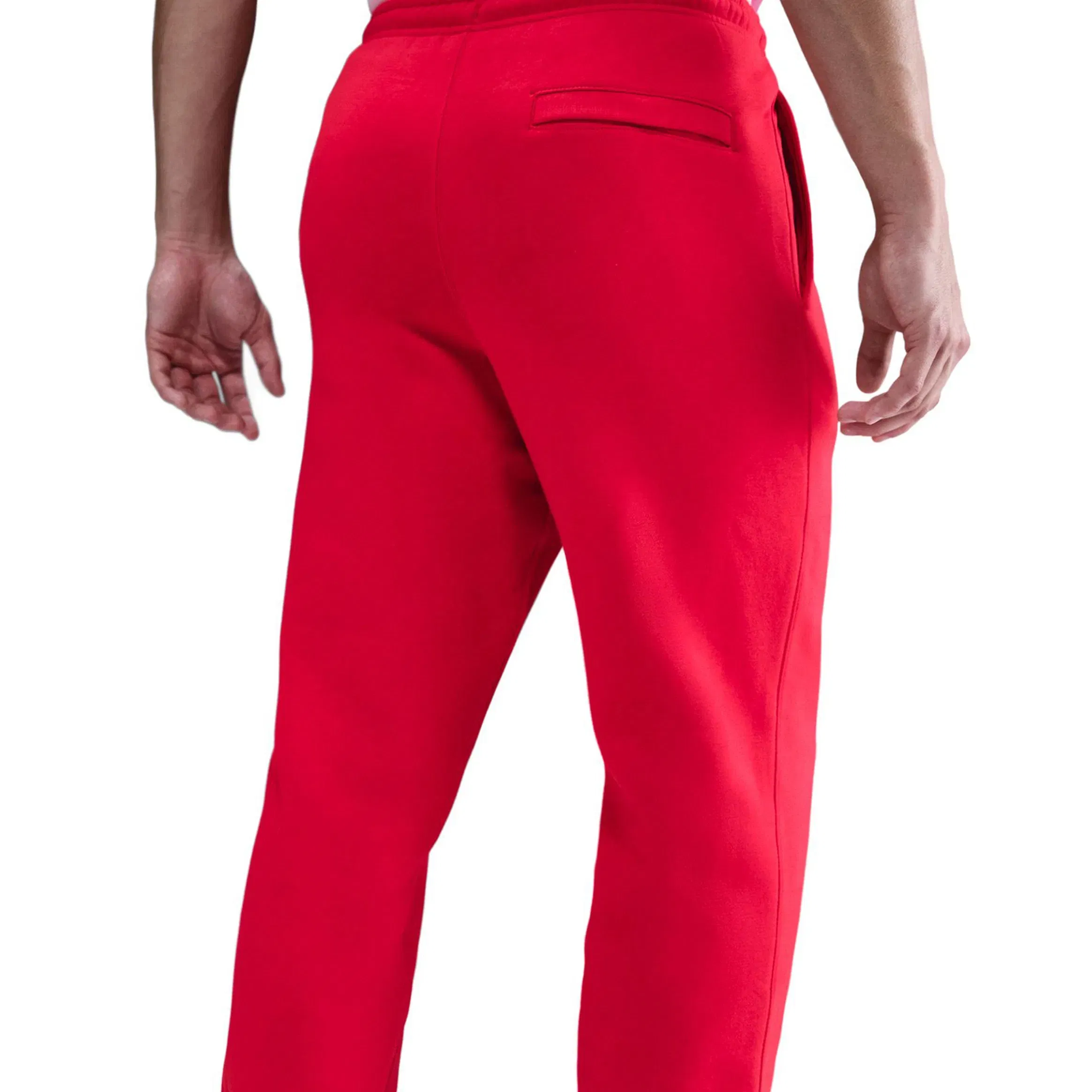 Nike NSW Club Fleece Mens Joggers (Red/White)