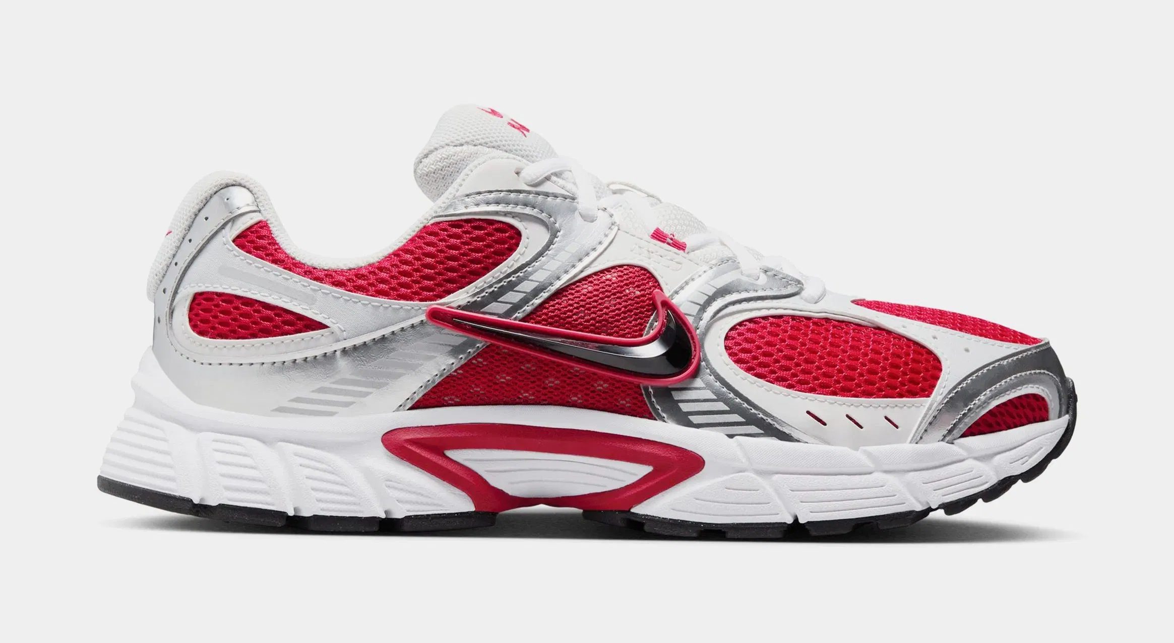 Nike V5 RNR Mens Running Shoes (Gym Red/Black/Metallic Silver)