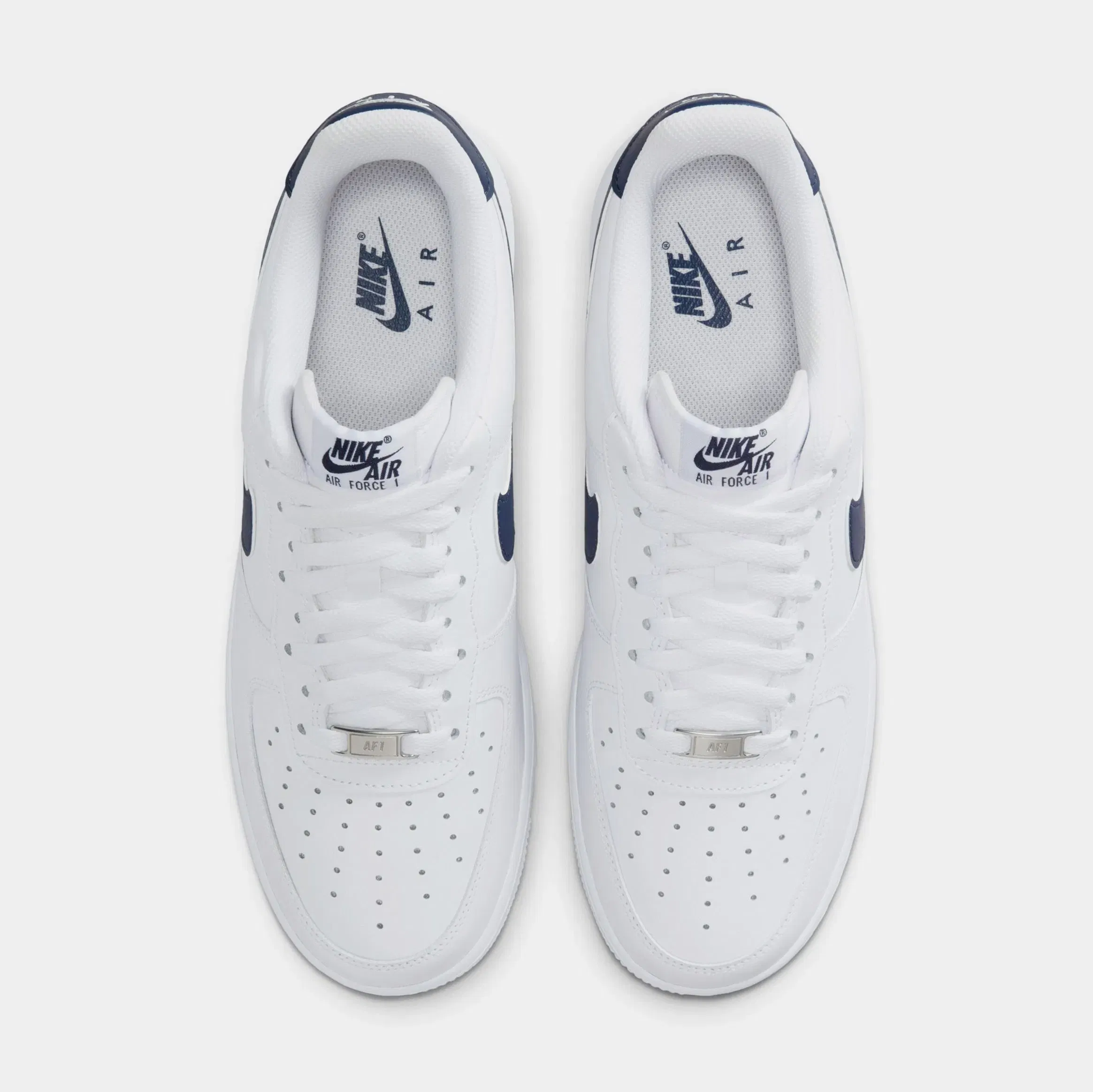 Nike Air Force 1 07 Mens Lifestyle Shoes (White/College Navy)