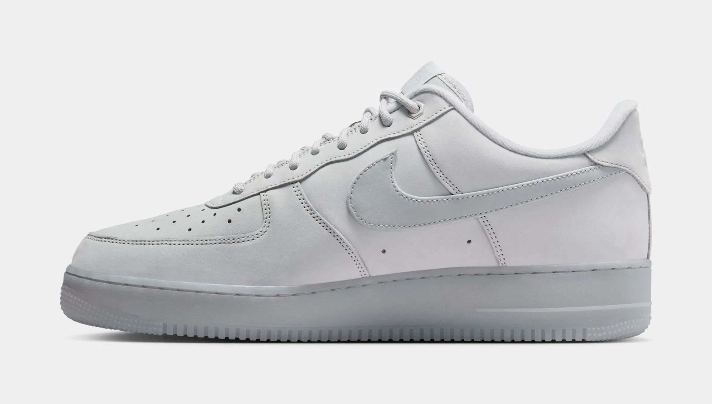 Nike Air Force 1 '07 WB Mens Lifestyle Shoes (Wolf Grey/Wolf Grey/Black)