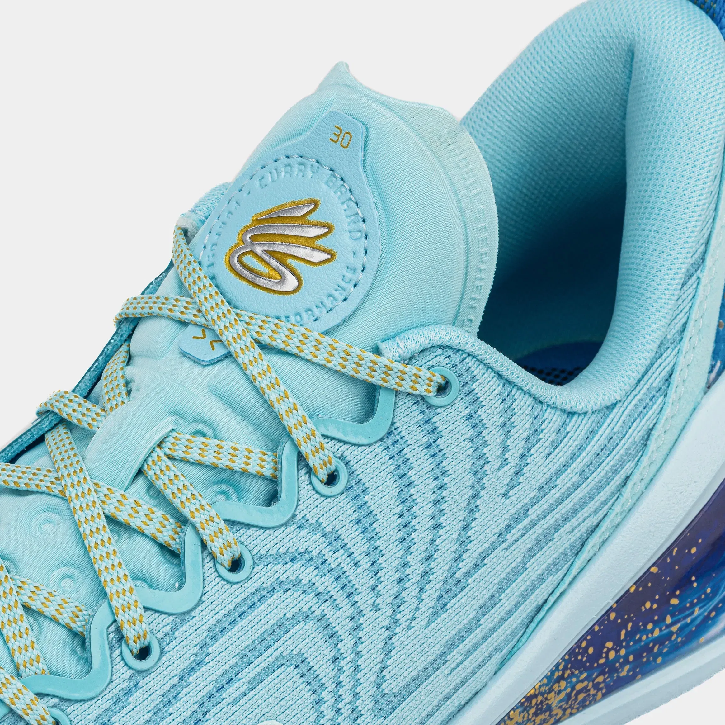 Under Armour Curry Flow 12 Pisces Mens Basketball Shoes (Stream/White)