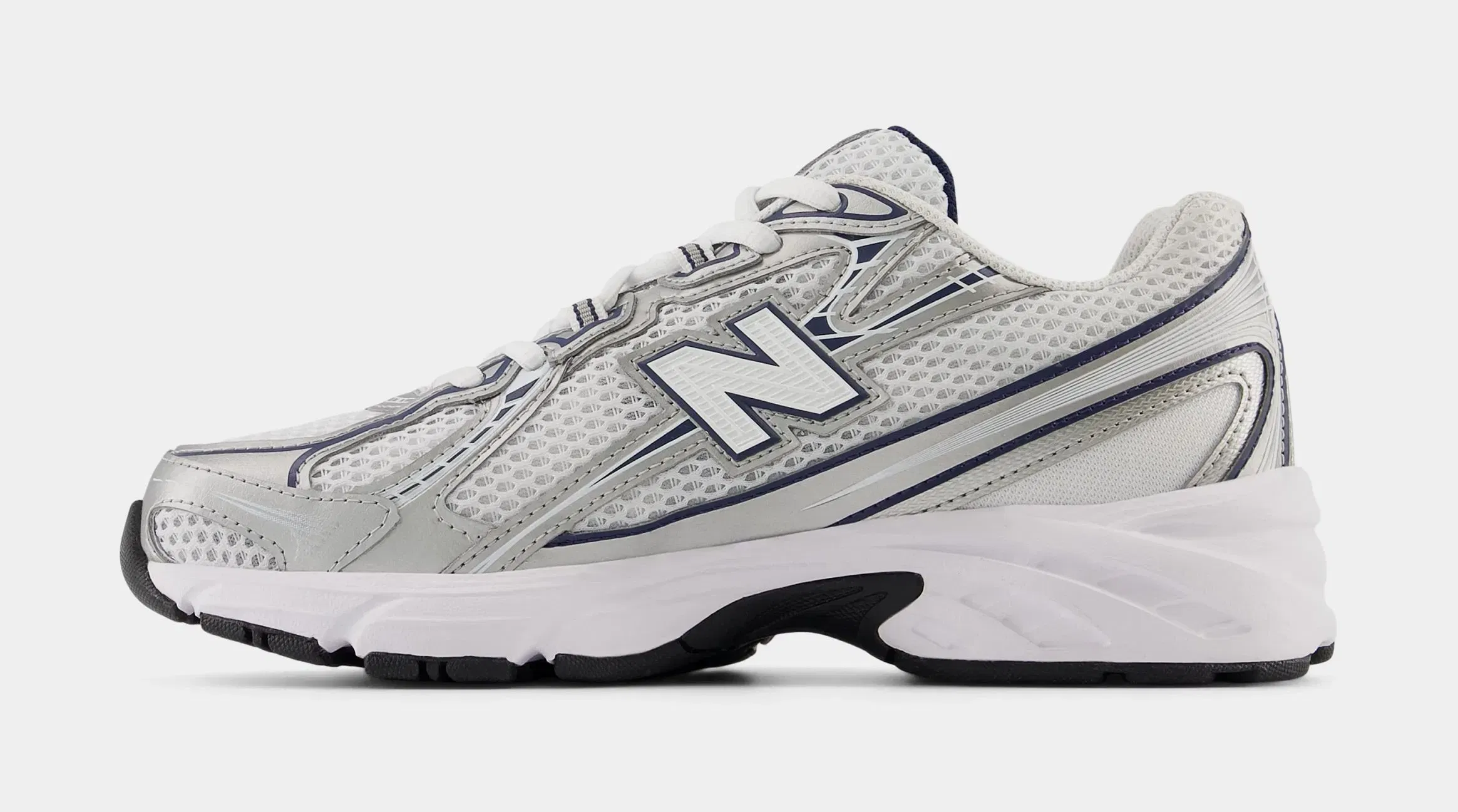 NEWBALANCE 740 Mens Running Shoes (NB Navy/White/Shadow Grey)