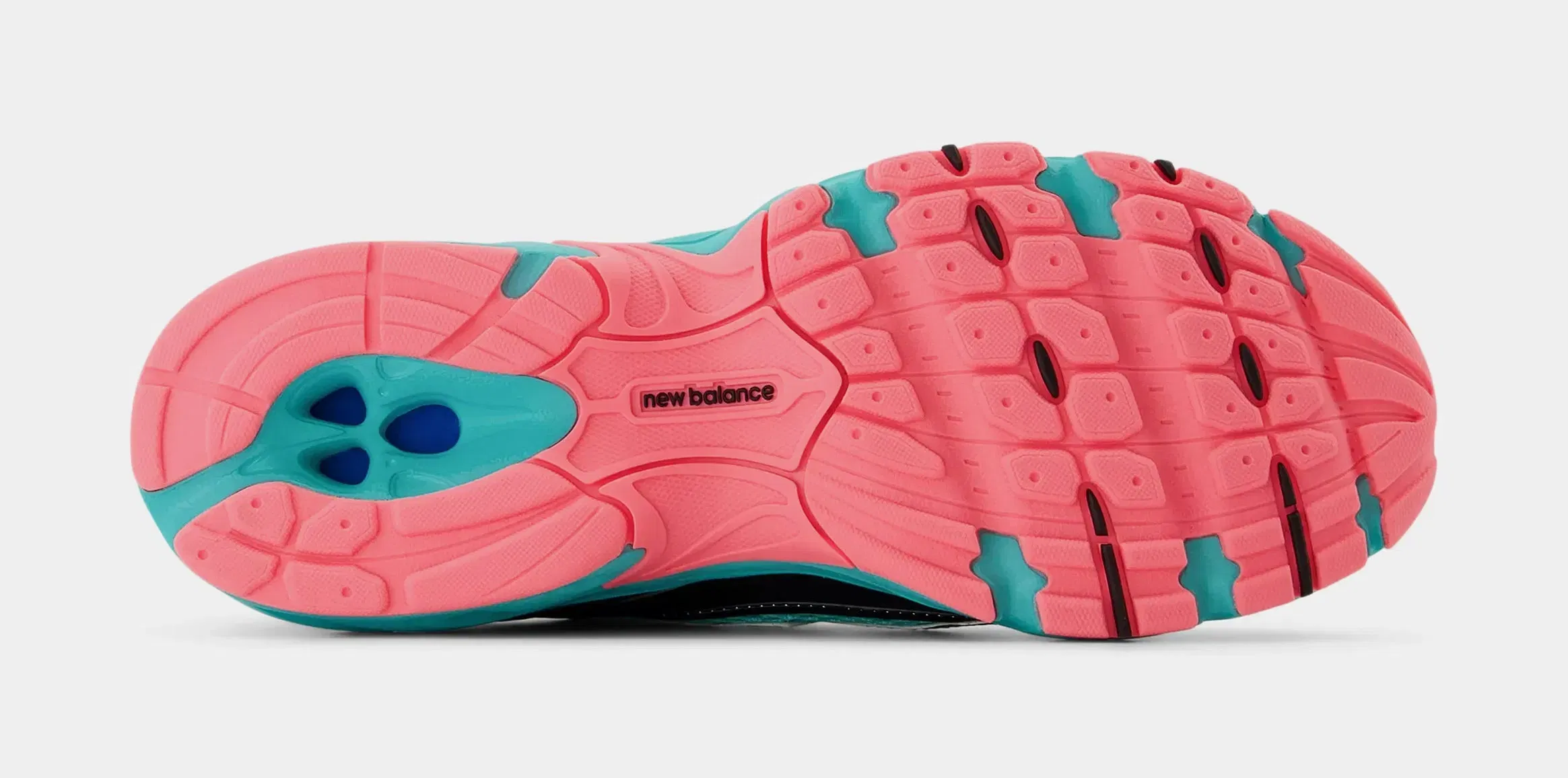 NEWBALANCE 740v2 Mens Running Shoes (Cyber Jade/Black/Pink)