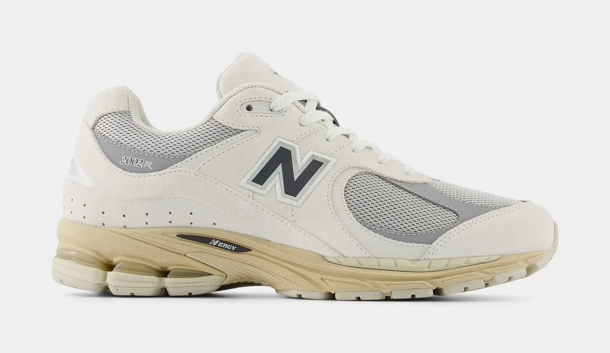 NEWBALANCE 2002R Mens Running Shoes (White/Beige)