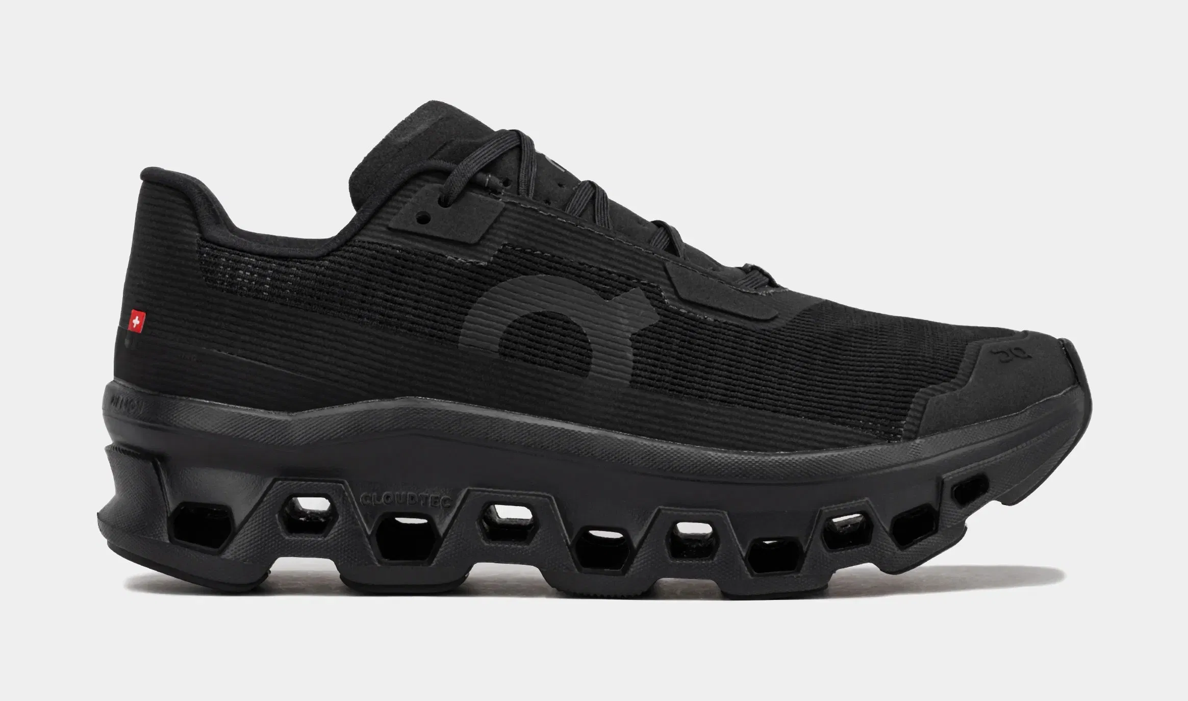 On Running Cloudmonster Void Mens Running Shoes (Black/Black)