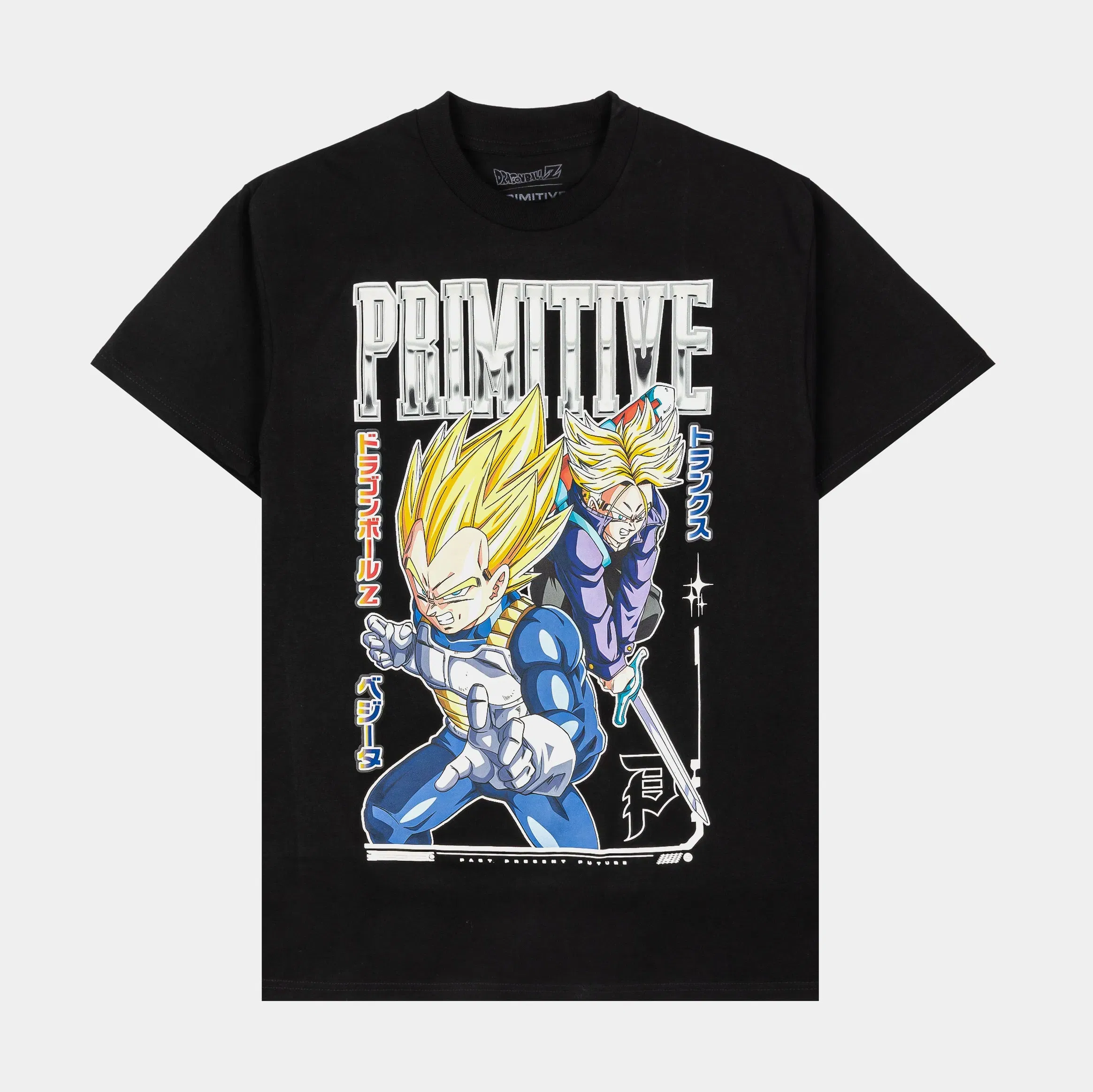 PRIMITIVE Dragon Ball Z Emerge Mens Short Sleeve Shirt (Blue/Black)