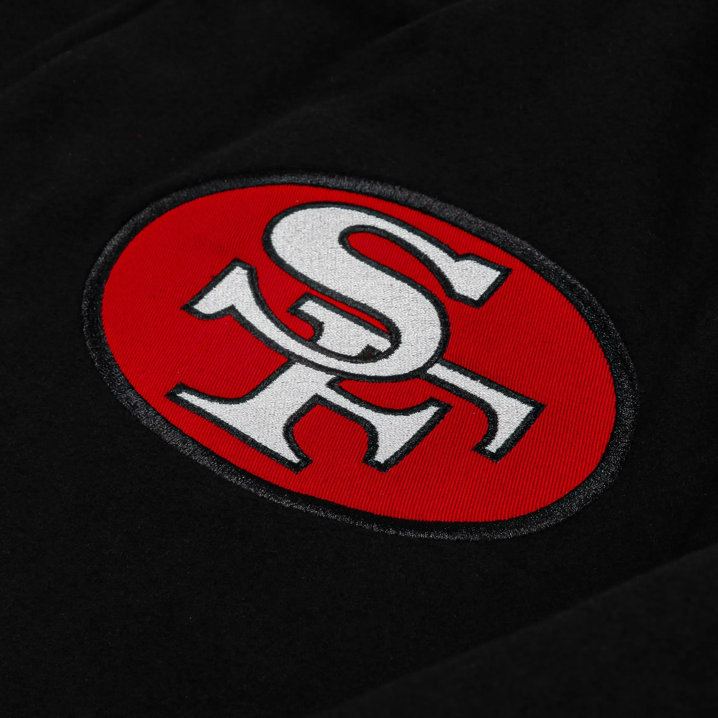 GIII/STARTER Shoe Palace Exclusive San Francisco 49ers Throwback Wool Mens Jacket (Black/Gold)