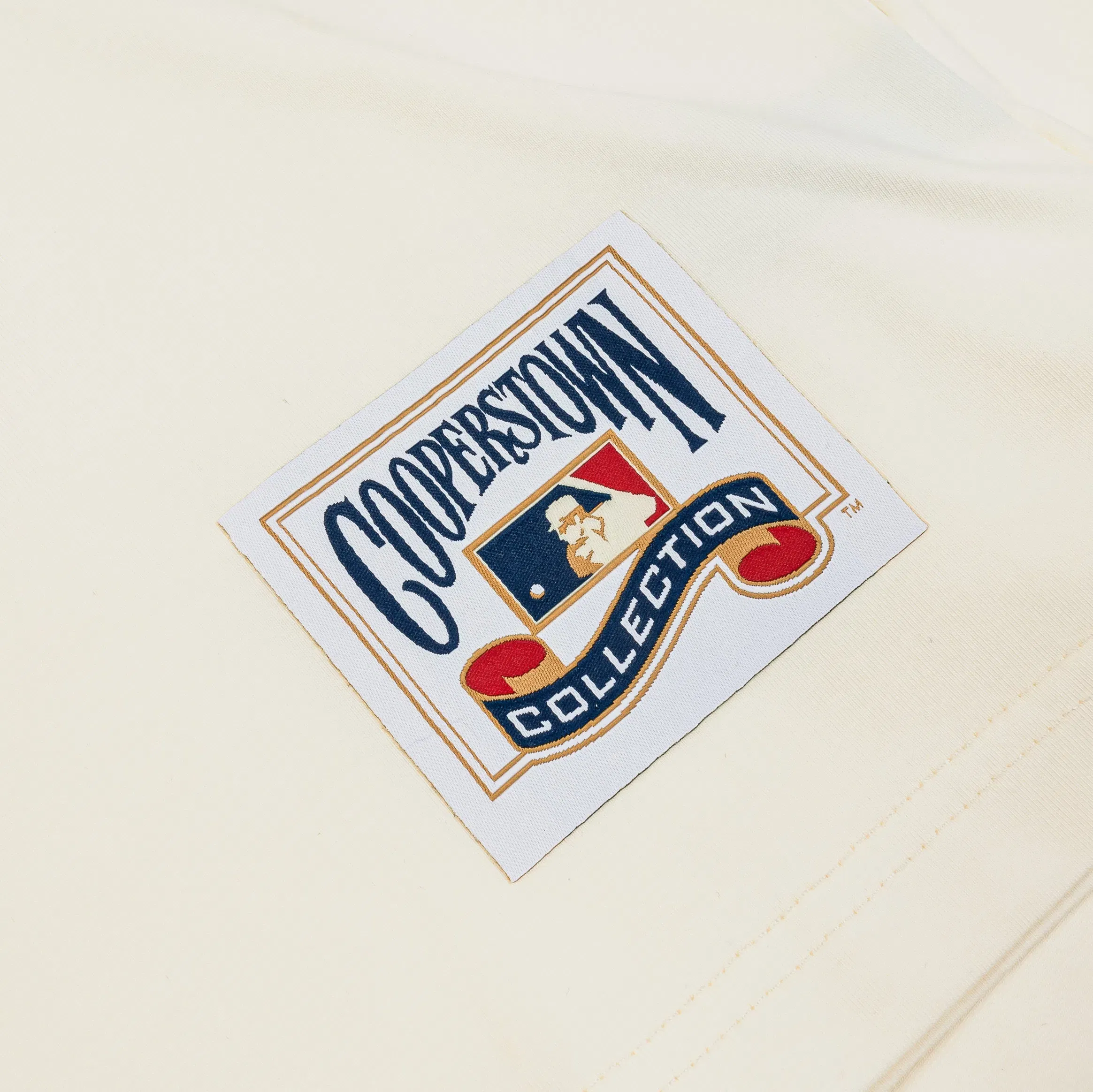 PRO STANDARD Seattle Marines Retro Cascade Ringer Mens Short Sleeve Shirt (Beige/Orange)