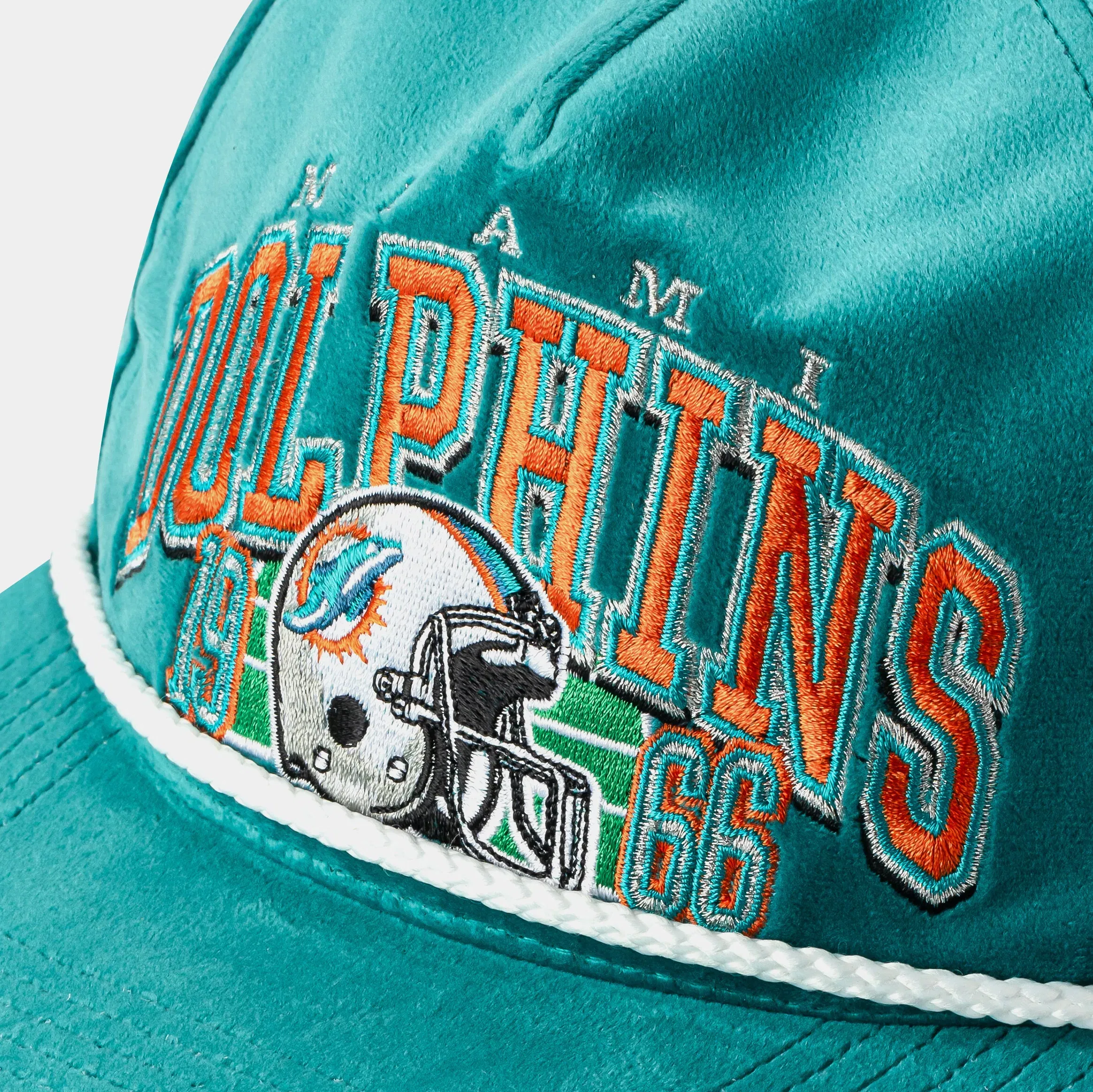 47 BRAND Miami Dolphins Go Big Hitch Snapback Mens Hat (Teal/Orange)