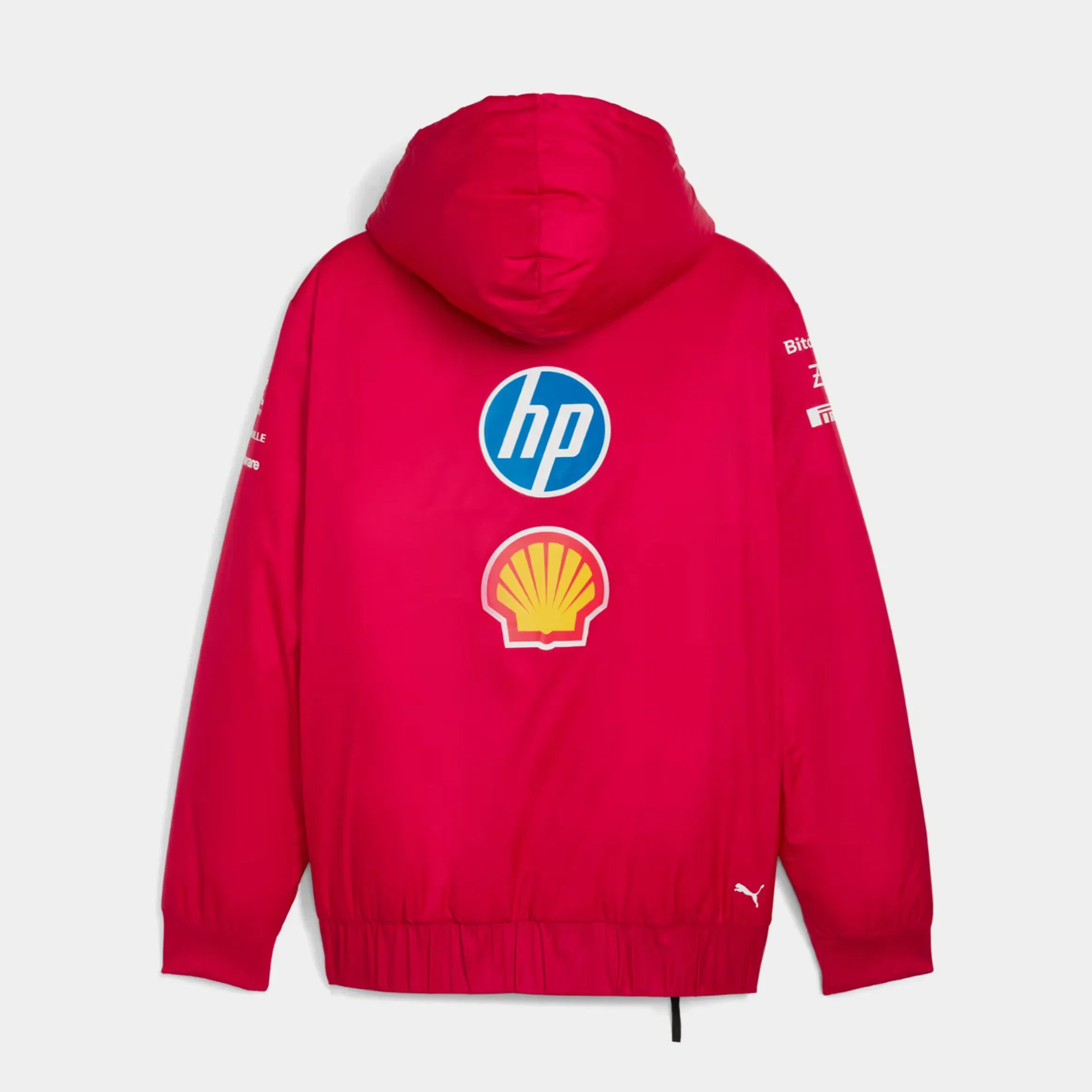 Puma Scuderia Ferrari Team Motorsport Reversible Mens Jacket (Dark Cherry)
