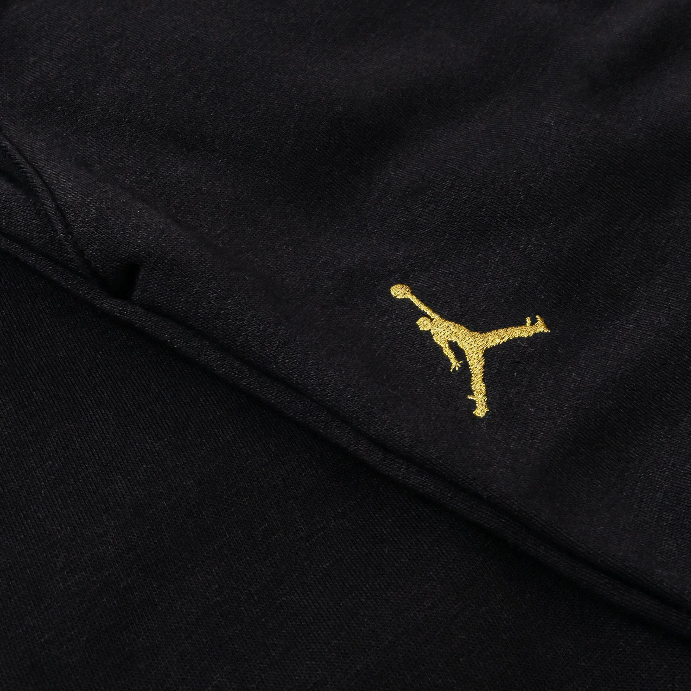 Air Jordan Mountainside Fleece Grade School Joggers (Black/Gold)