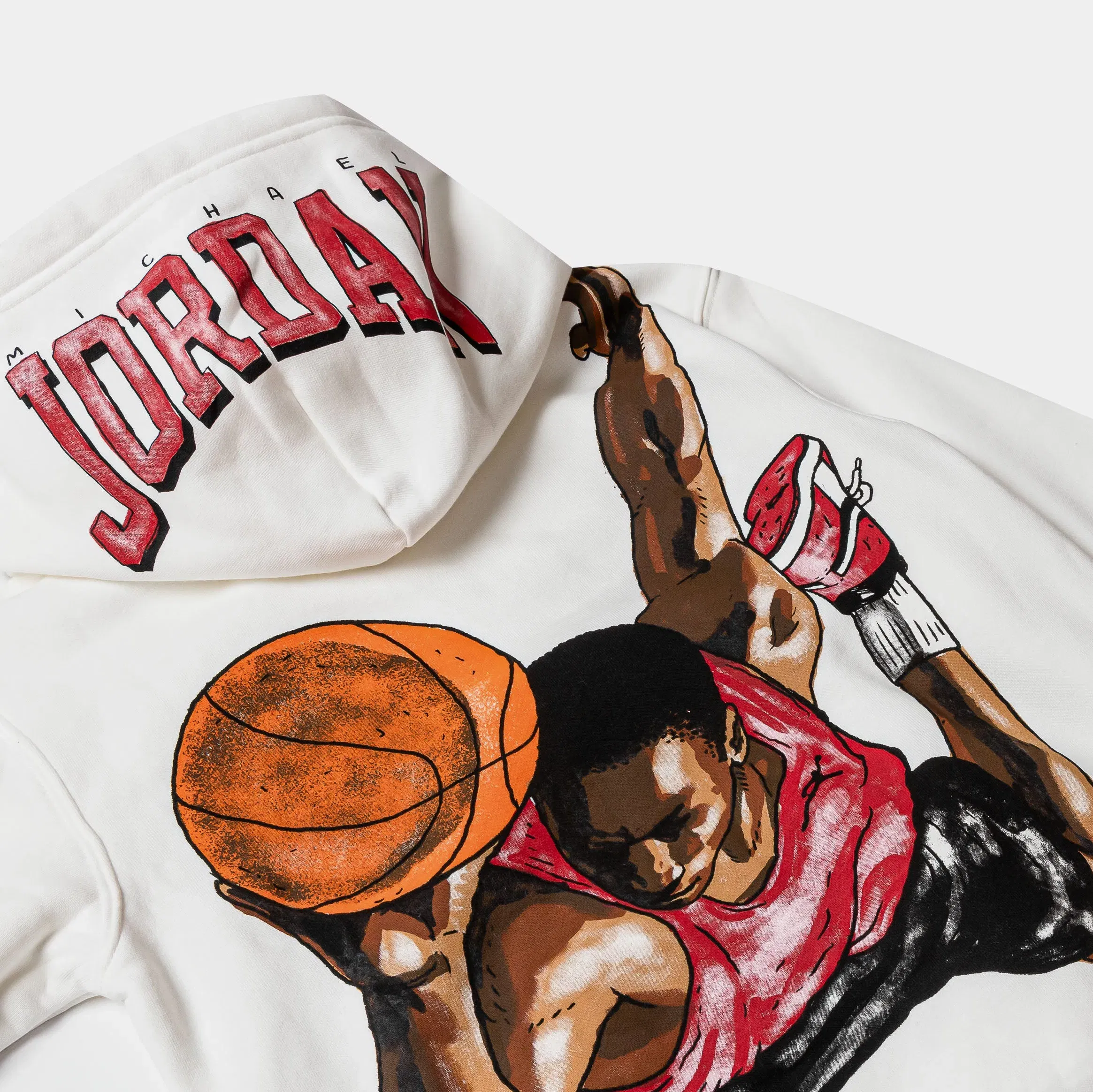 Air Jordan Sketch Pullover Grade School Hoodie (Sail)