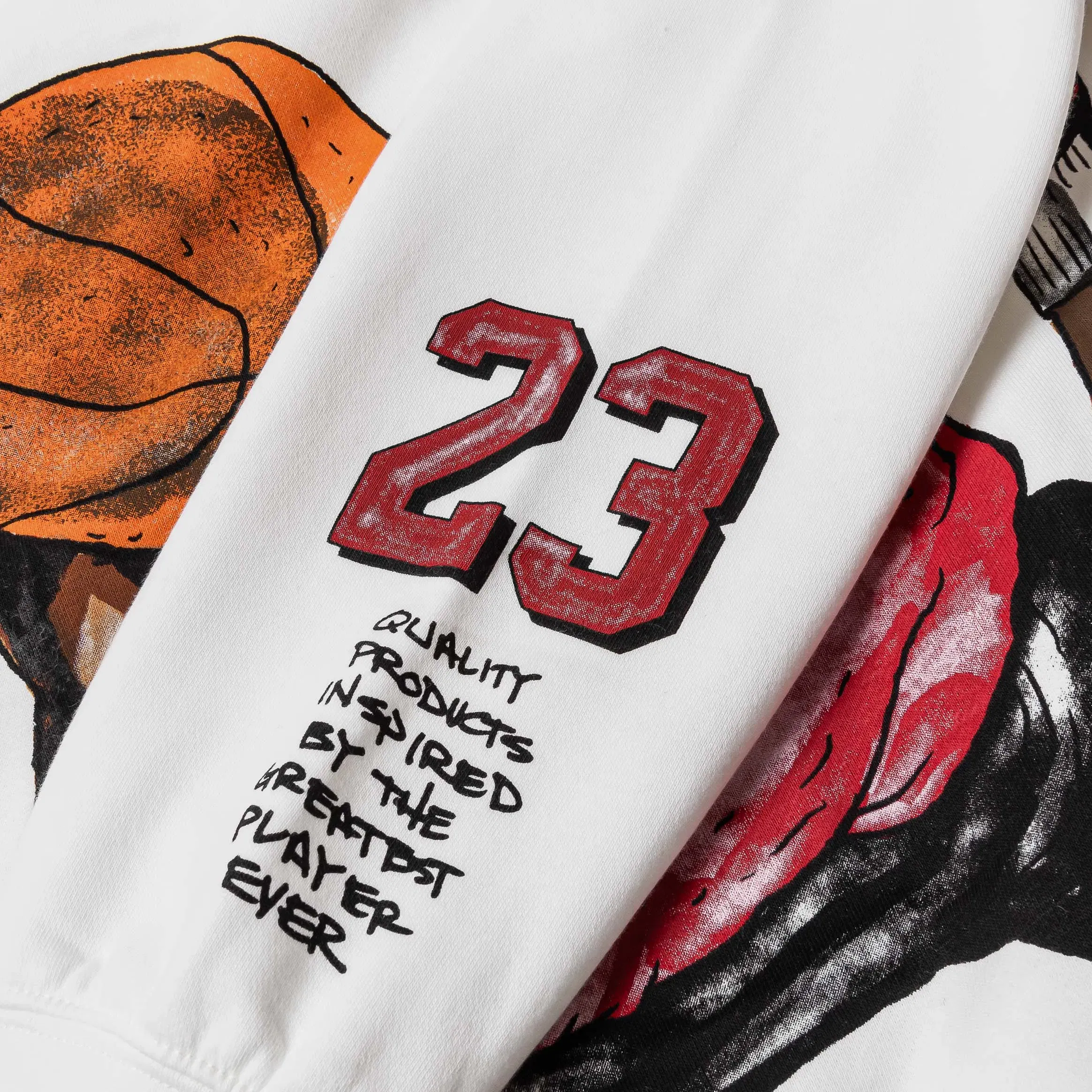 Air Jordan Sketch Pullover Grade School Hoodie (Sail)