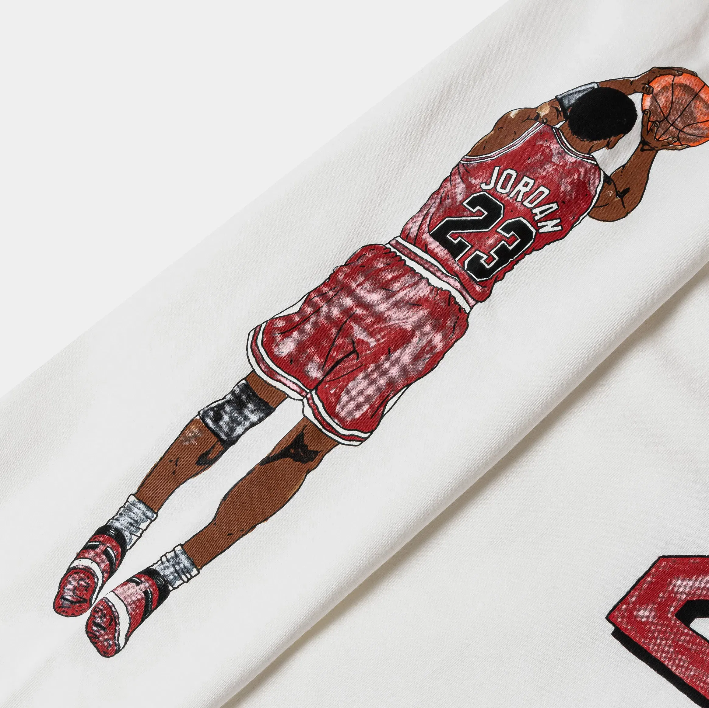 Air Jordan Sketch Fleece Grade School Pants (Sail)