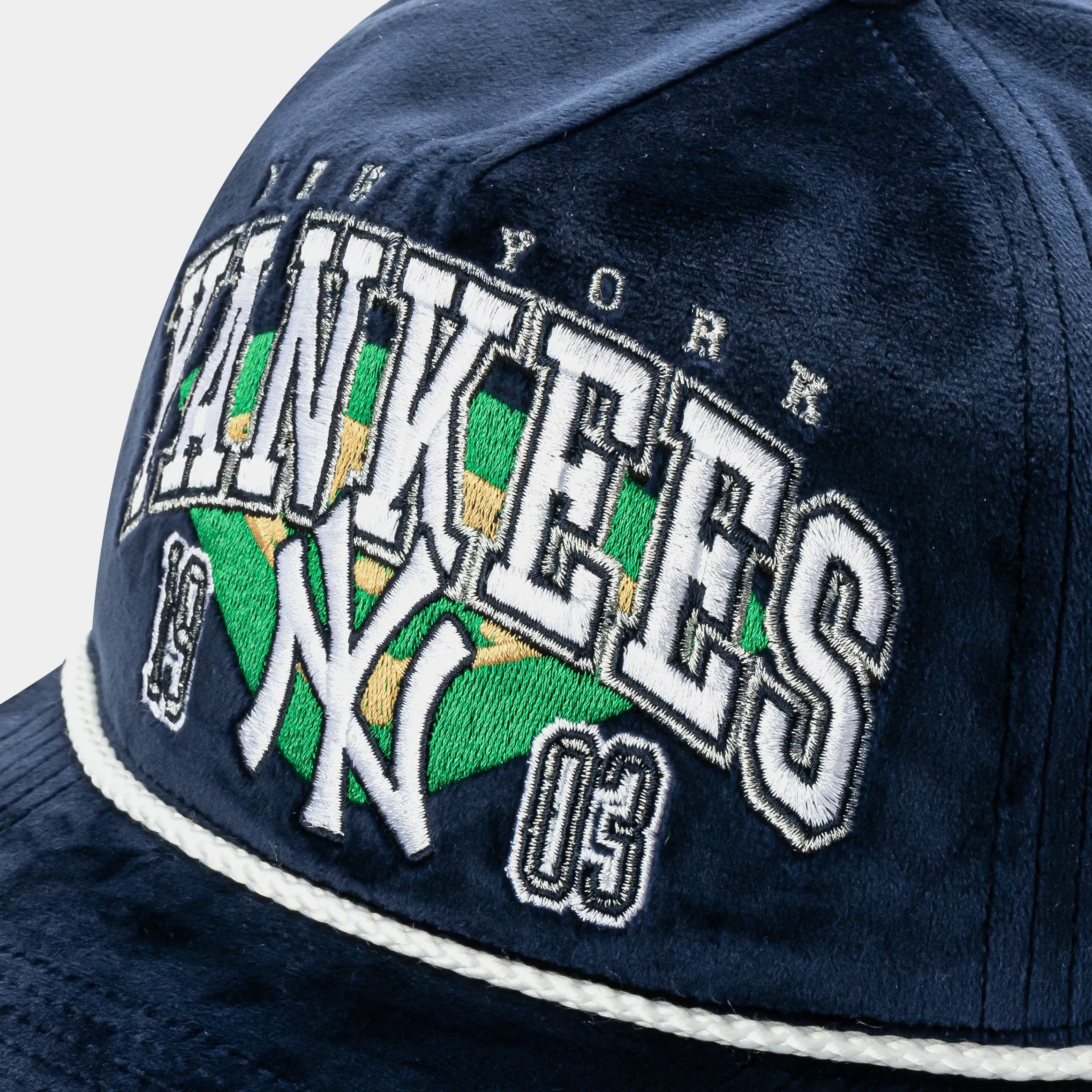 47 BRAND New York Yankees Go Big Hitch Snapback Mens Hat (Blue/White)