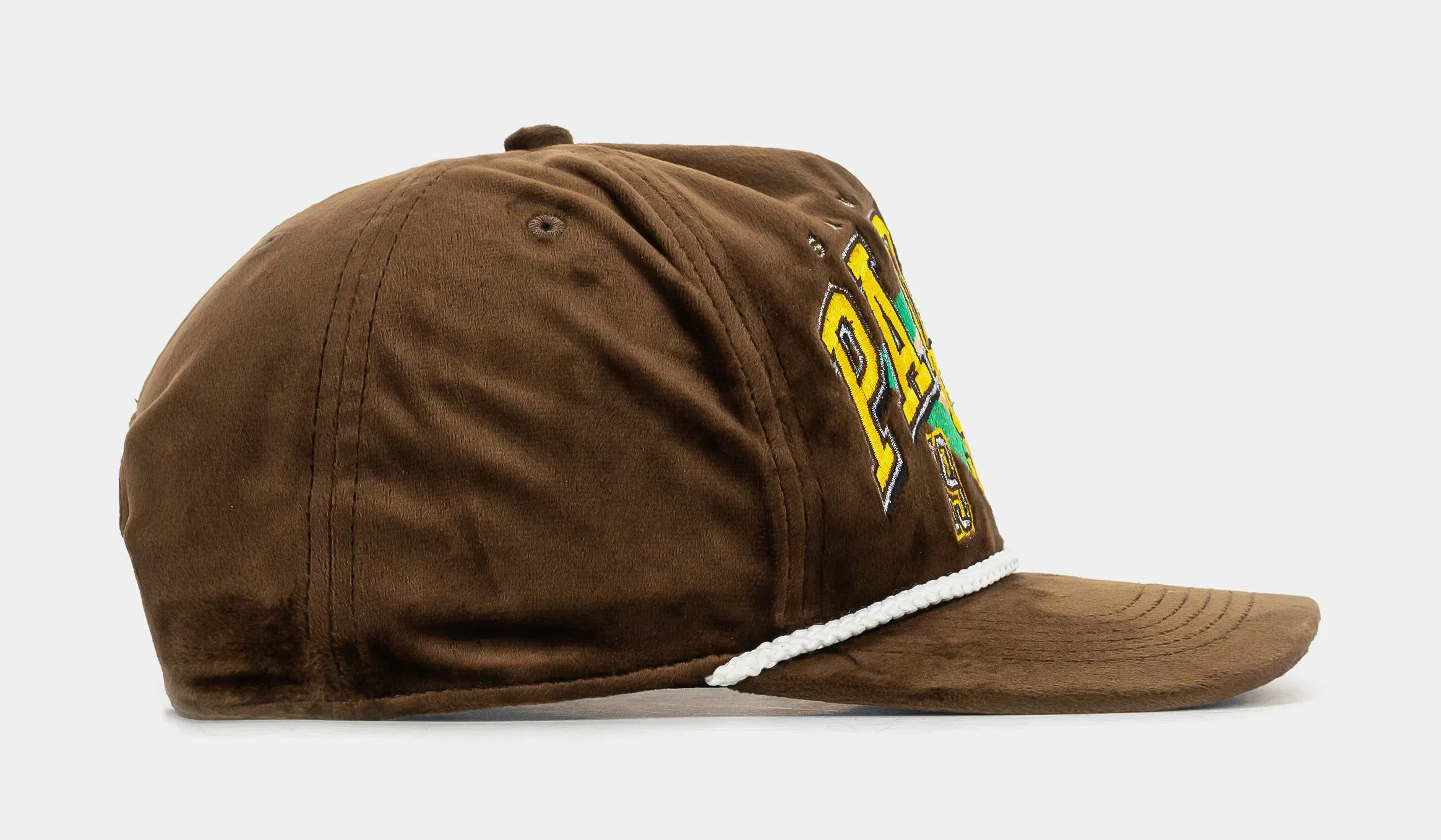 47 BRAND San Diego Padres Go Big Hitch Snapback Mens Hat (Brown/Yellow)