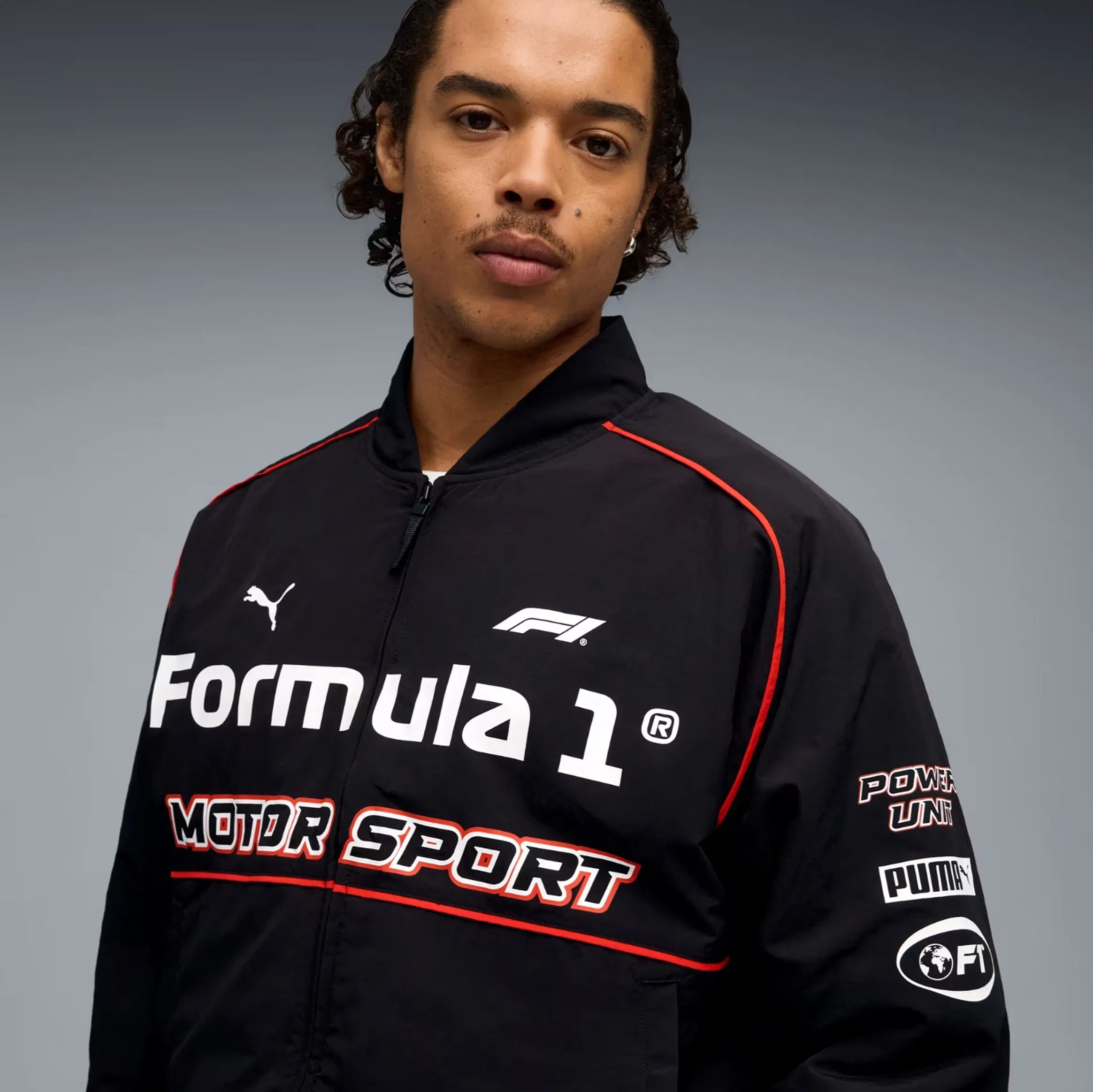 Puma Formula 1 Motorsport Zip Up Mens Jacket (Puma Black)