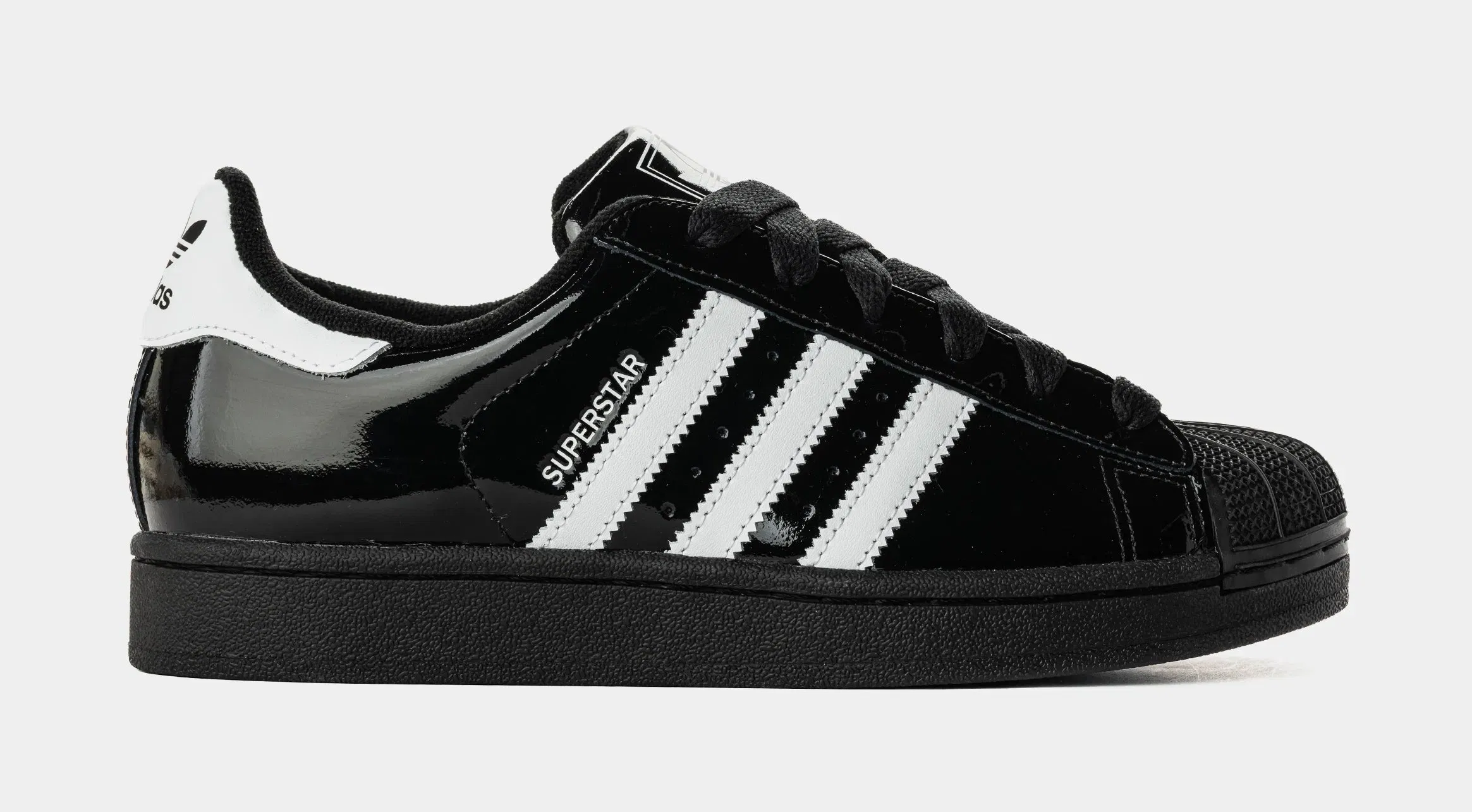 adidas Superstar II Grade School Lifestyle Shoes (Black/White)