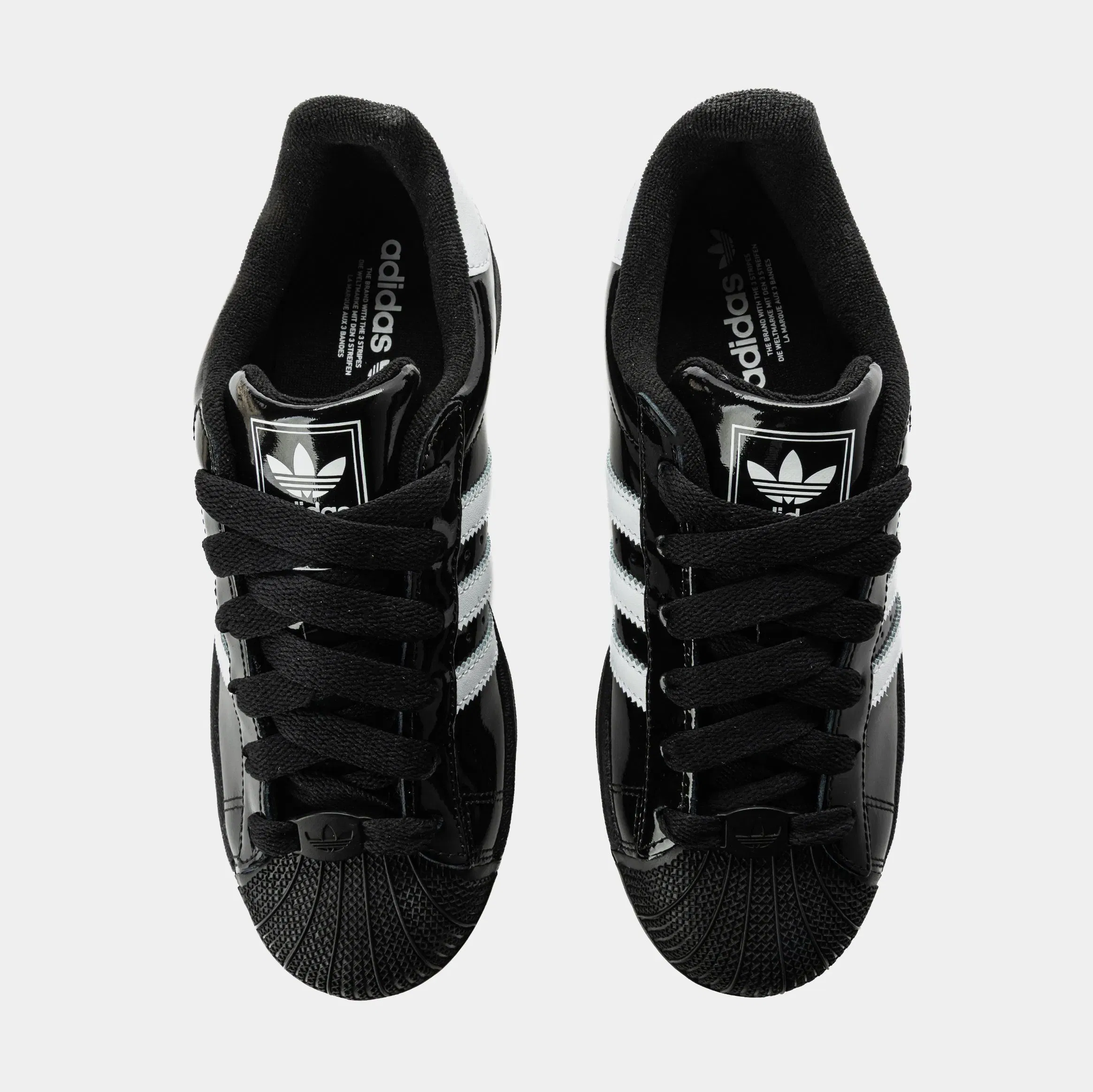 adidas Superstar II Grade School Lifestyle Shoes (Black/White)