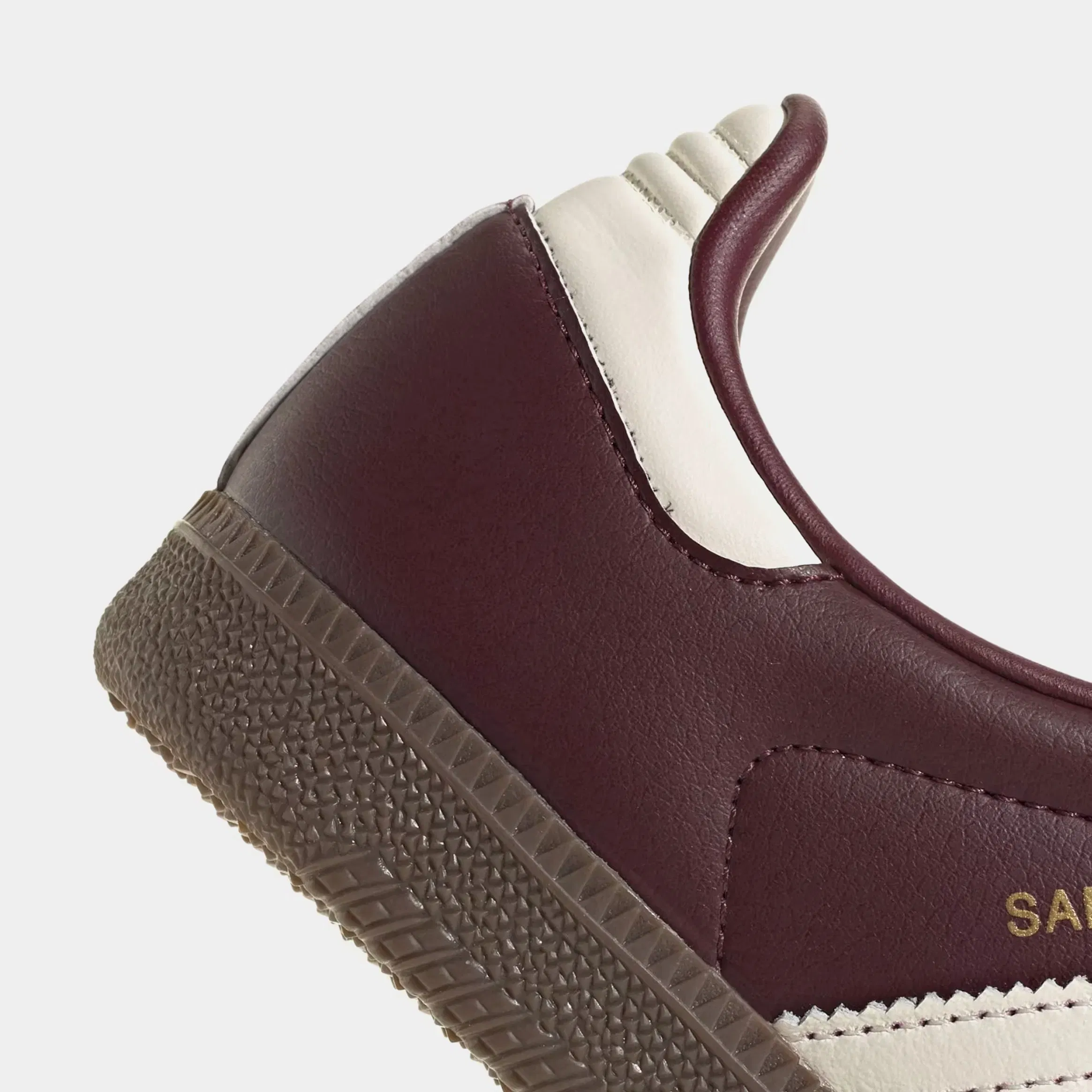 adidas Samba OG Womens Lifestyle Shoes (Maroon/Off White/Gum)