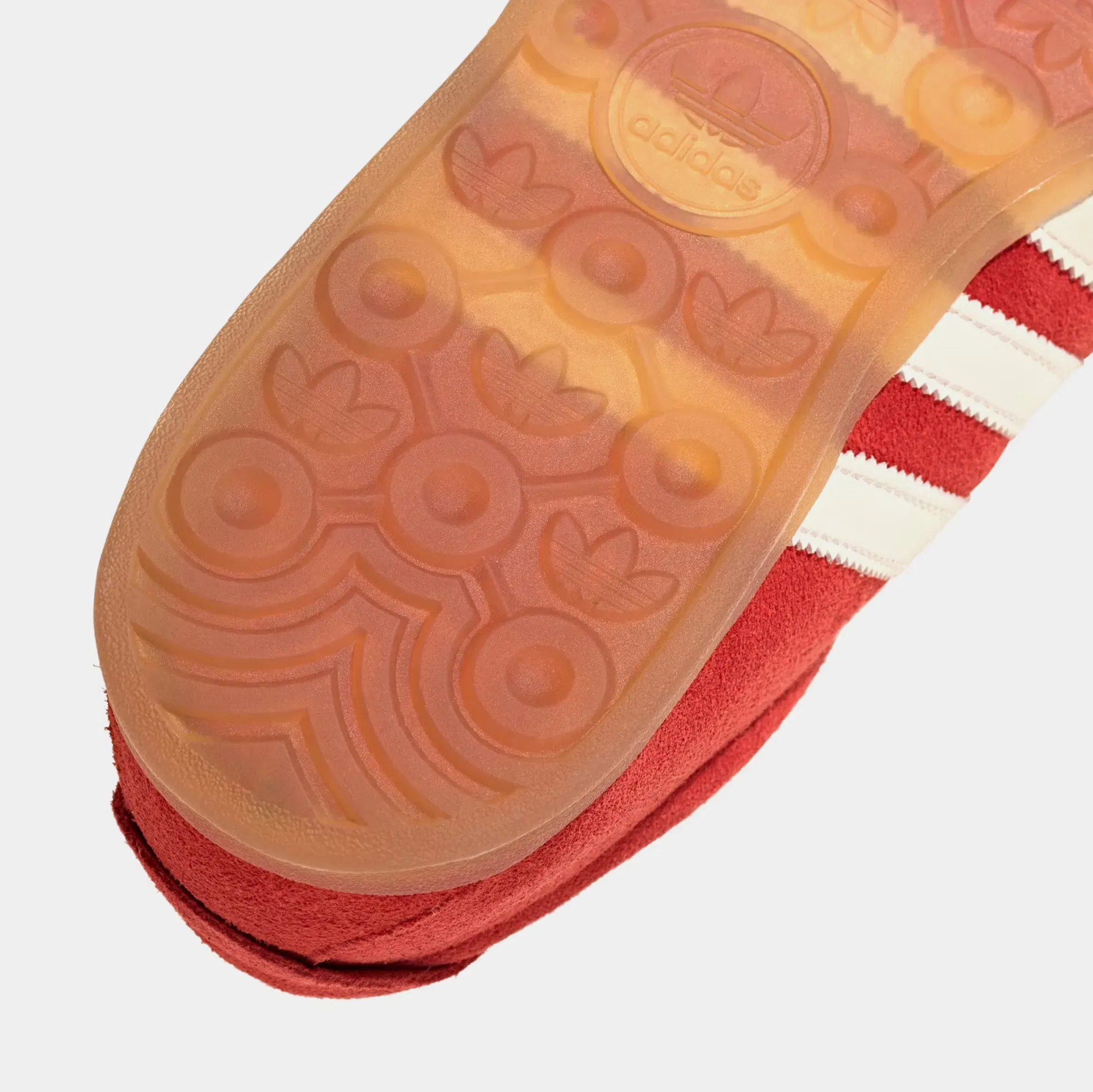 adidas Gazelle Lo Pro Womens Lifestyle Shoes (Better Scarlet/Cloud White/Gum)