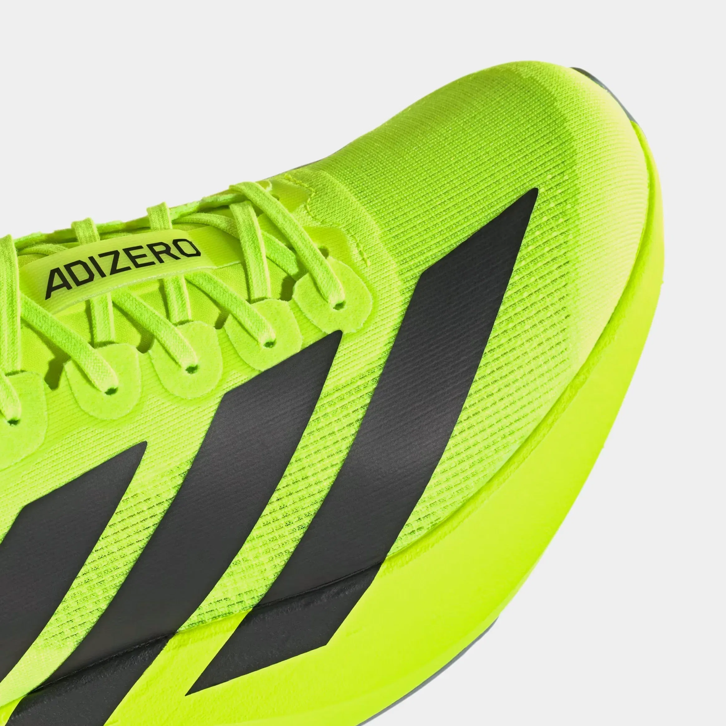 adidas Adizero Evo SL Volt Mens Running Shoes (Lucid Lemon/Core Black/Matte Silver)
