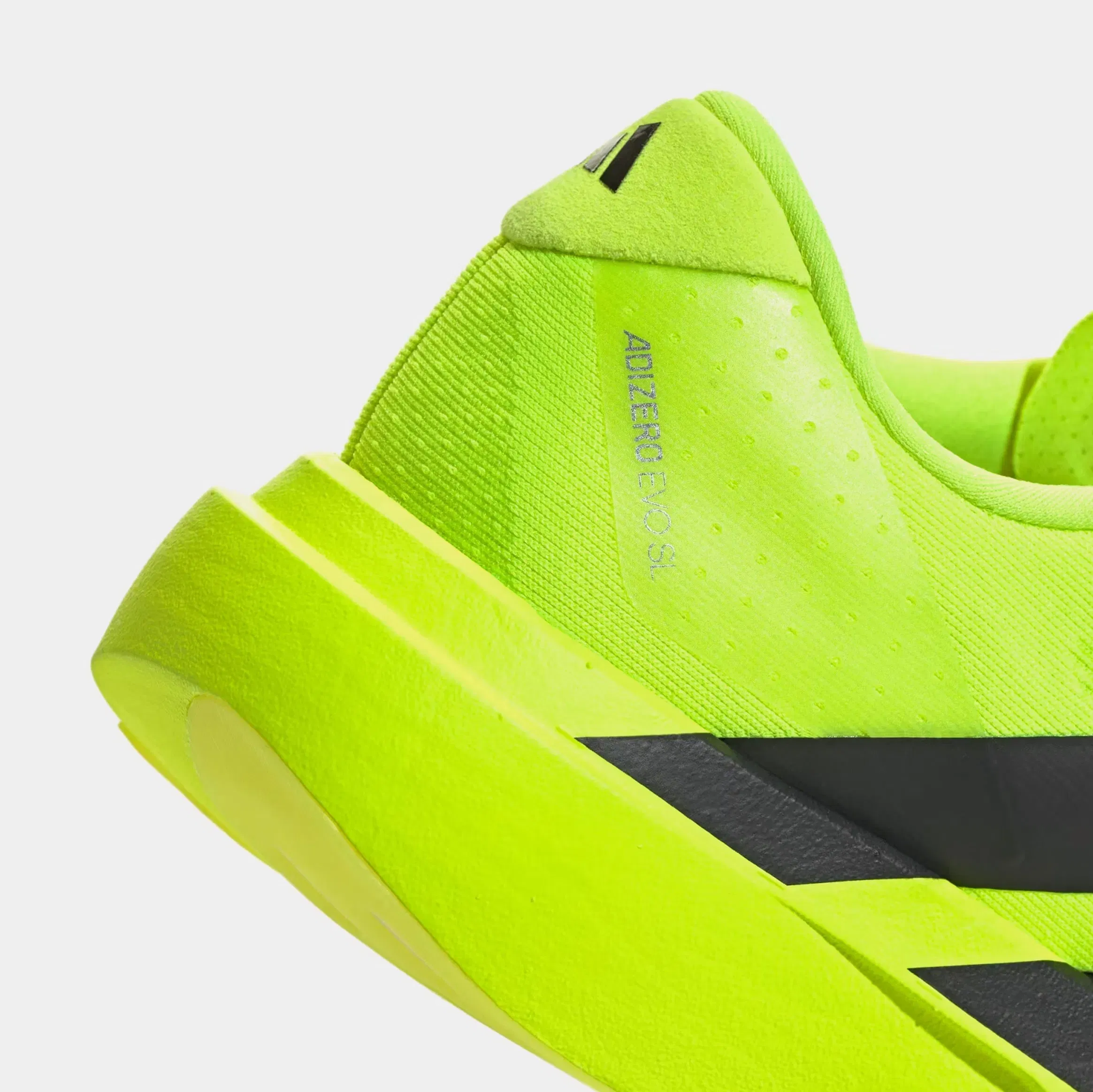 adidas Adizero Evo SL Volt Mens Running Shoes (Lucid Lemon/Core Black/Matte Silver)