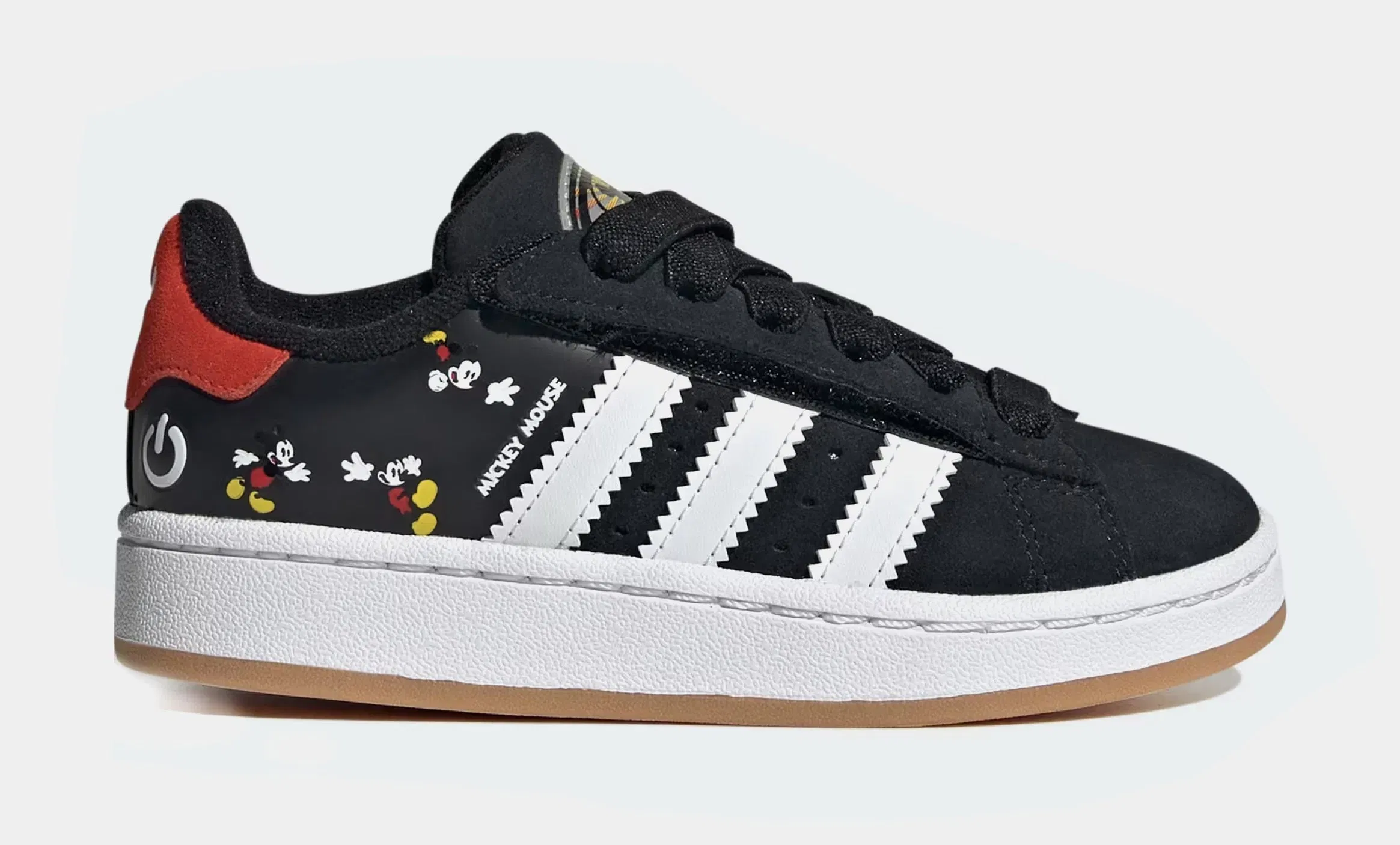 adidas Disney Mickey Campus 00s Preschool Lifestyle Shoes (Black/White)