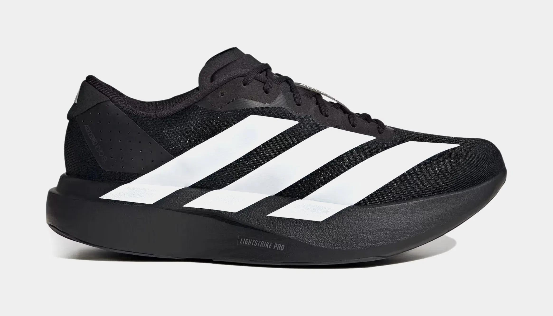 adidas Adizero EVO SL Mens Running Shoes (Core Black/Cloud White/Core Black)