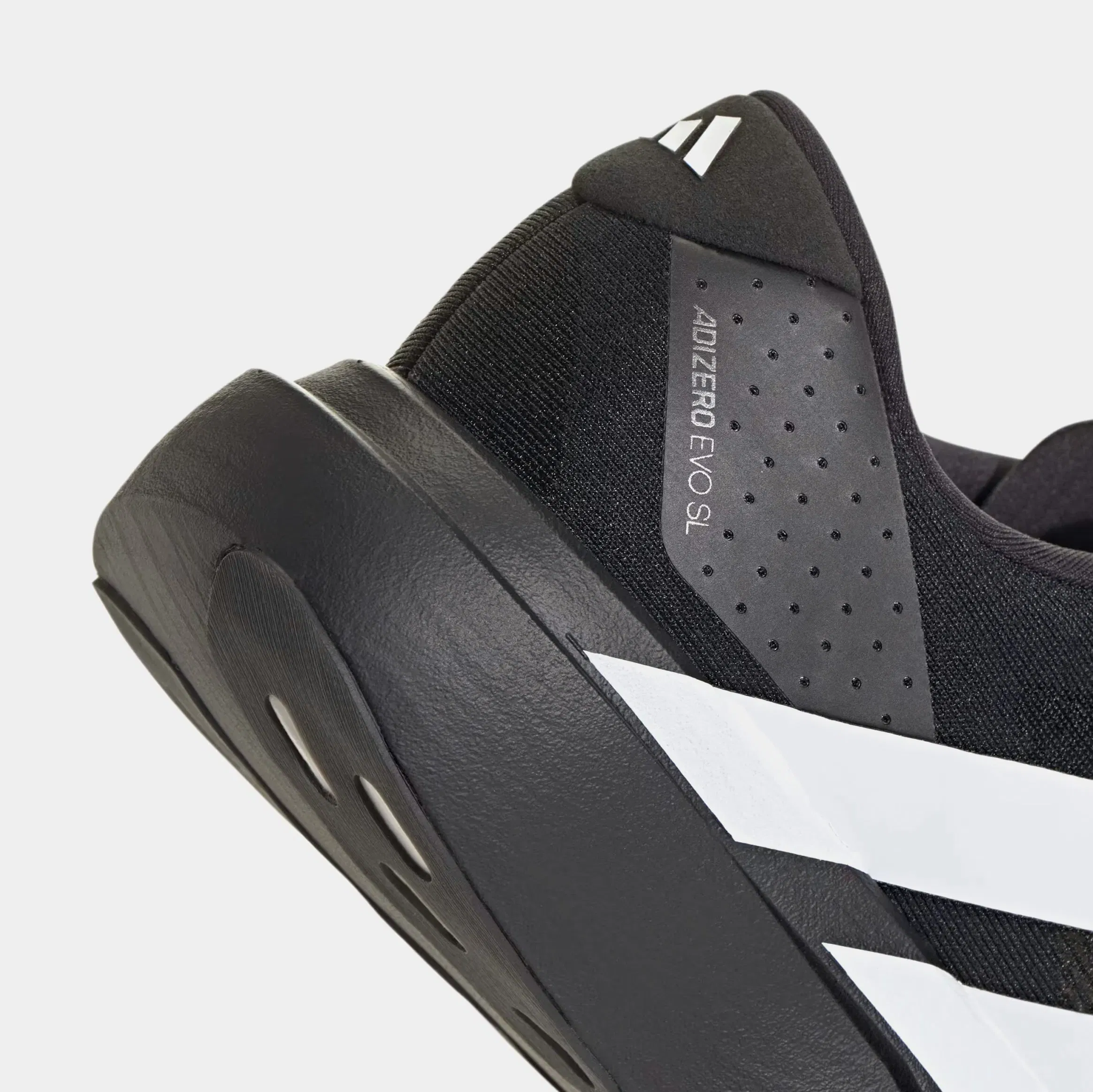 adidas Adizero EVO SL Mens Running Shoes (Core Black/Cloud White/Core Black)