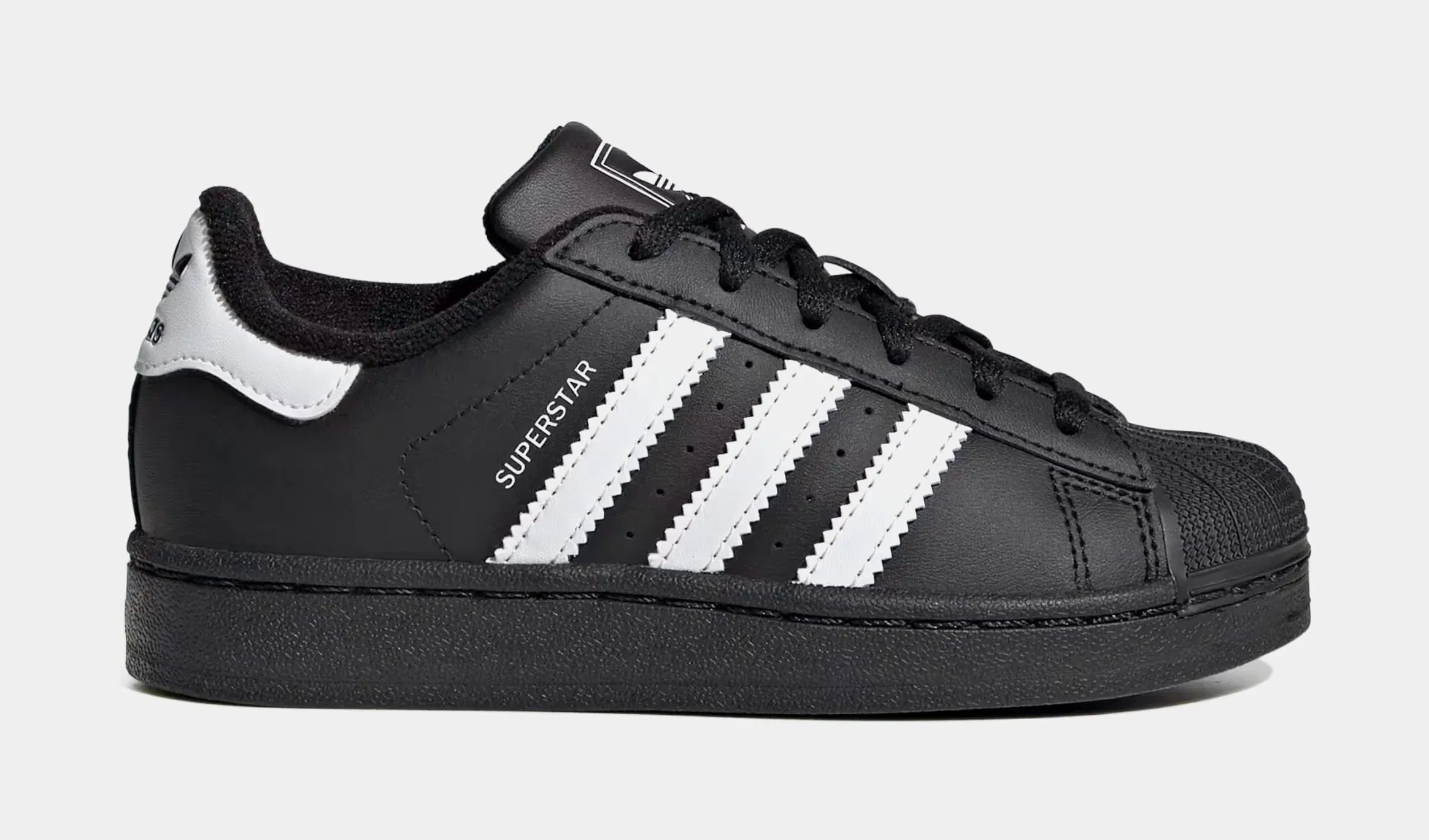 adidas Superstar II Preschool Lifestyle Shoes (Core Black/Cloud White)