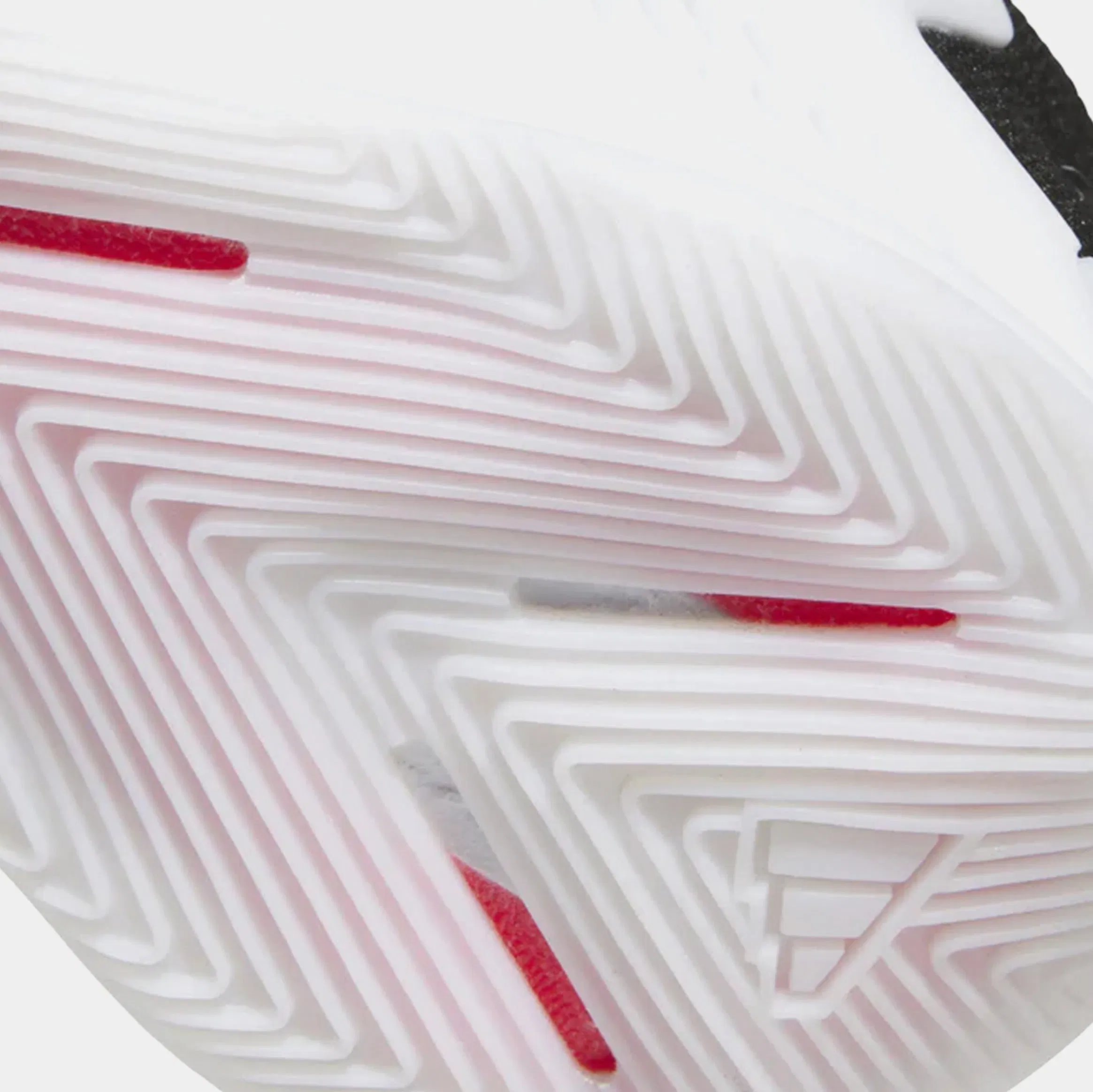 adidas Anthony Edwards 1 Low Mens Basketball Shoes (White/Core Black/Lucid Red)