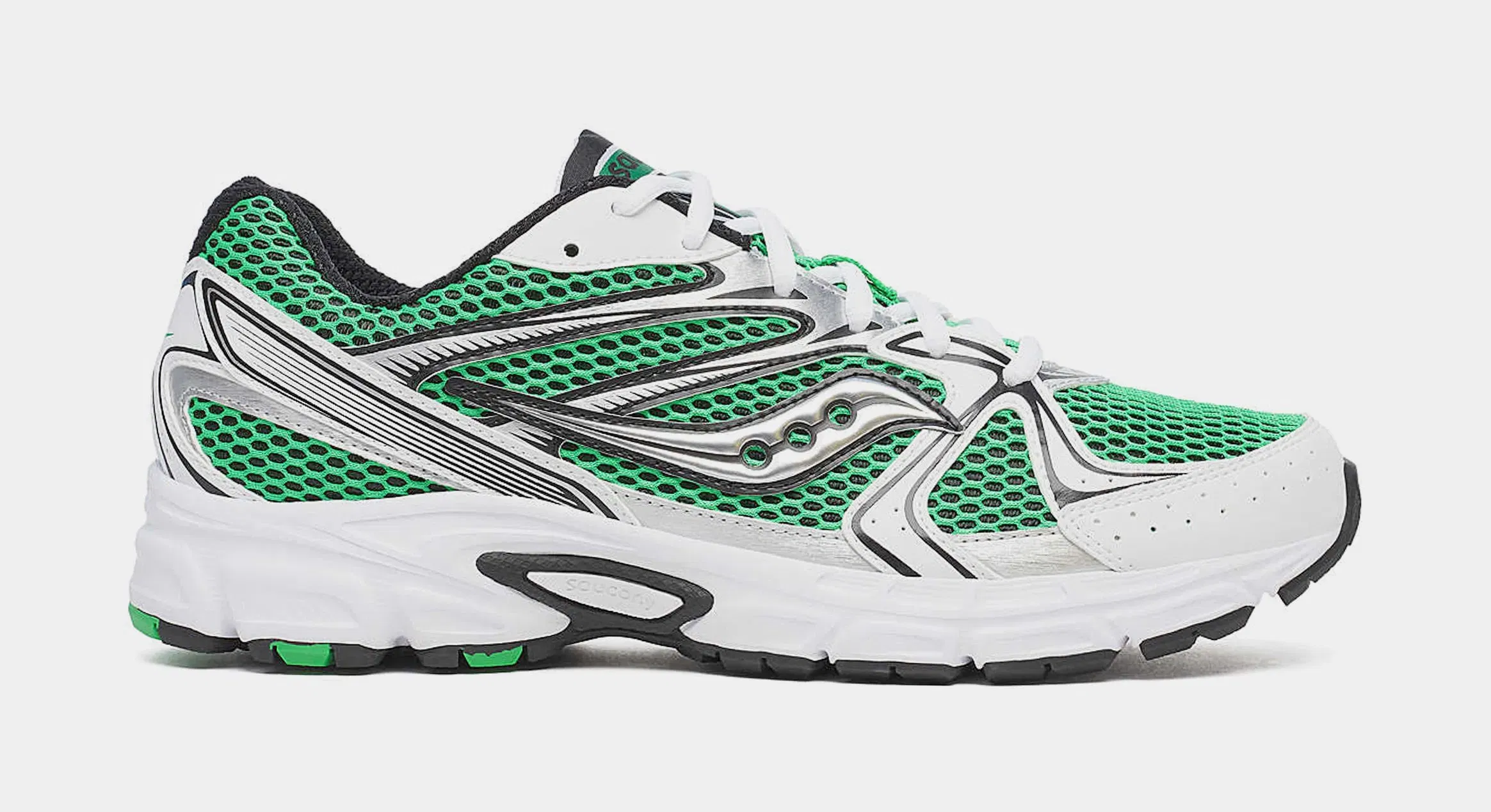Saucony Grid Ride Millennium Mens Running Shoes (Fern/White)