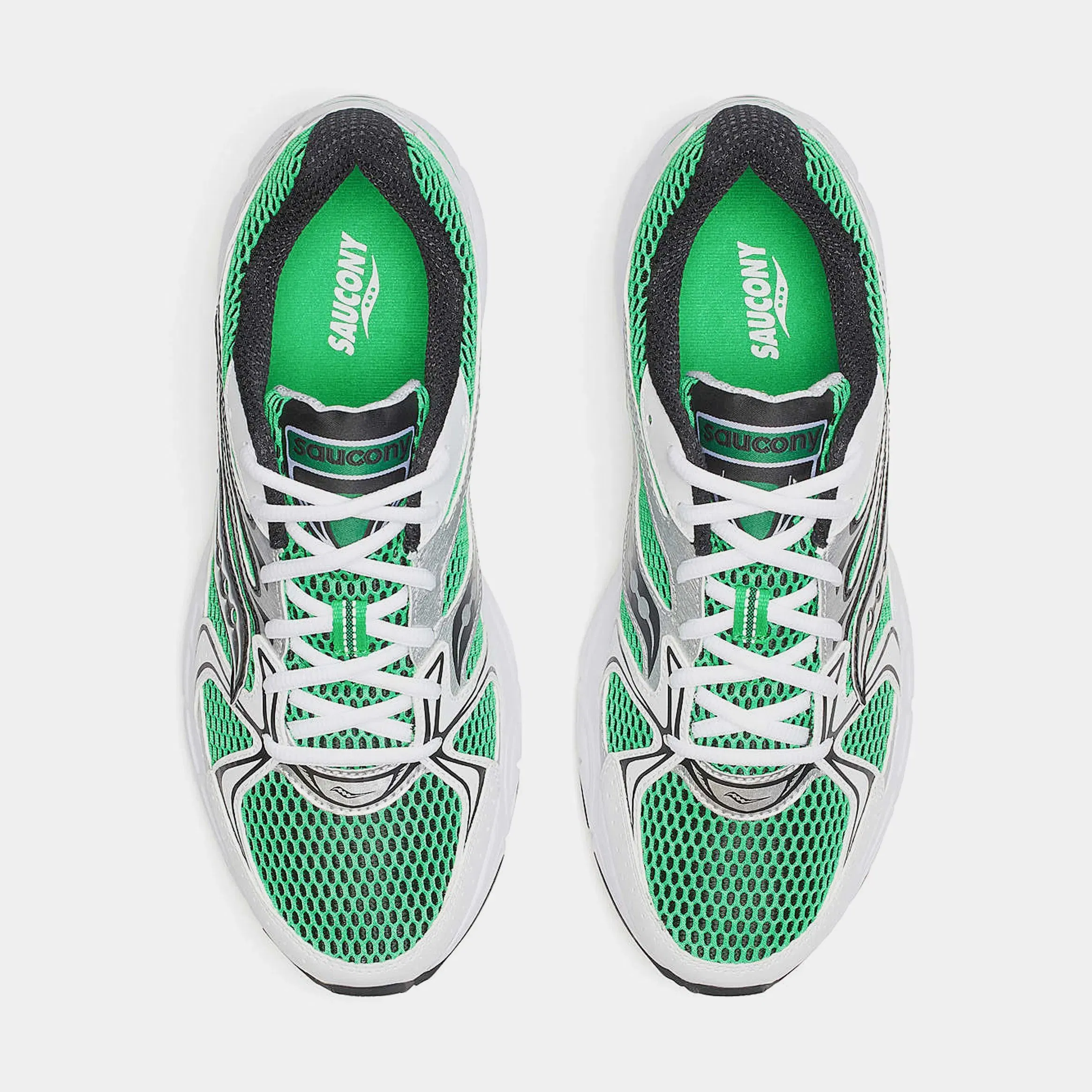 Saucony Grid Ride Millennium Mens Running Shoes (Fern/White)