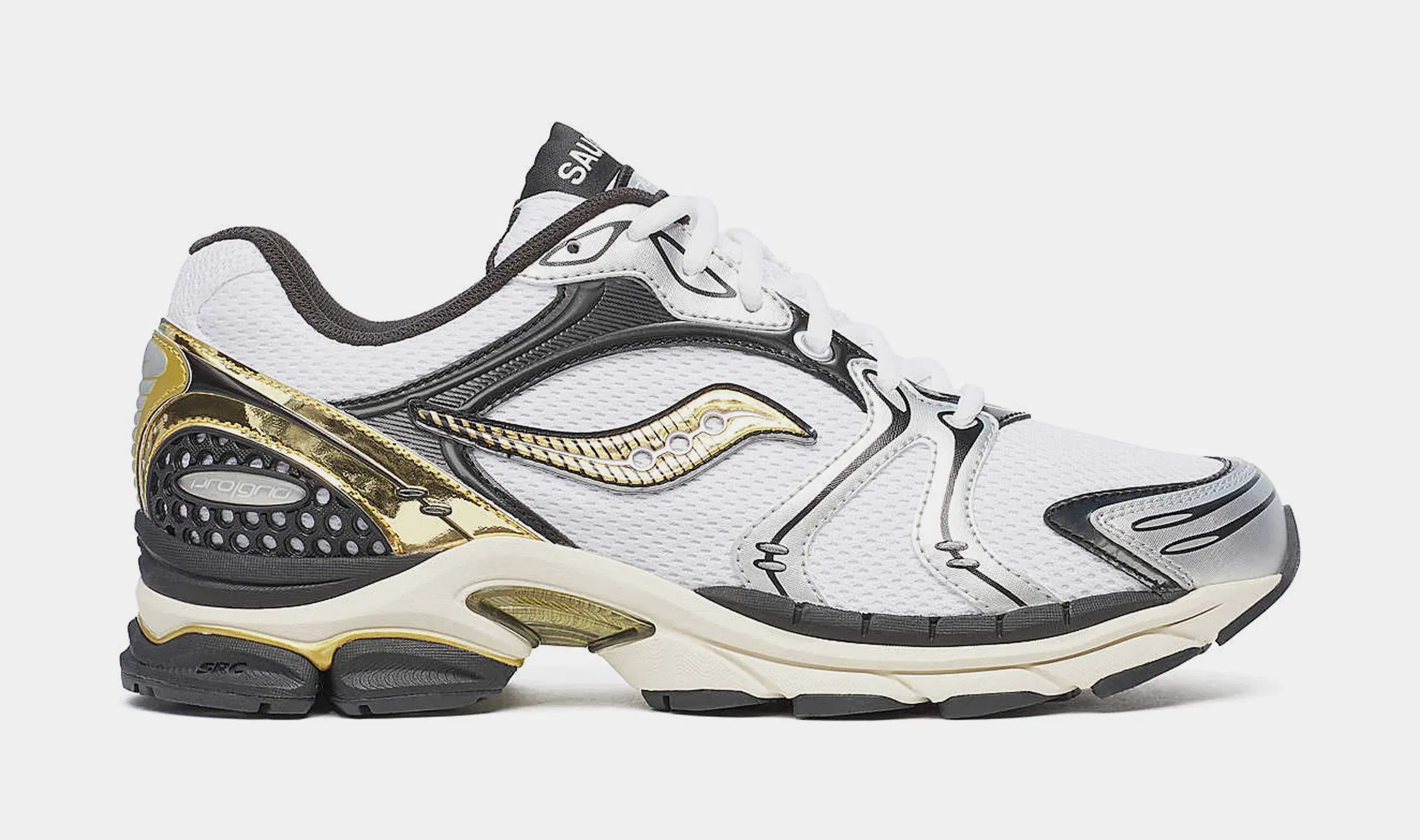 Saucony Progrid Triumph 4 Mens Running Shoes (Gold Chrome)