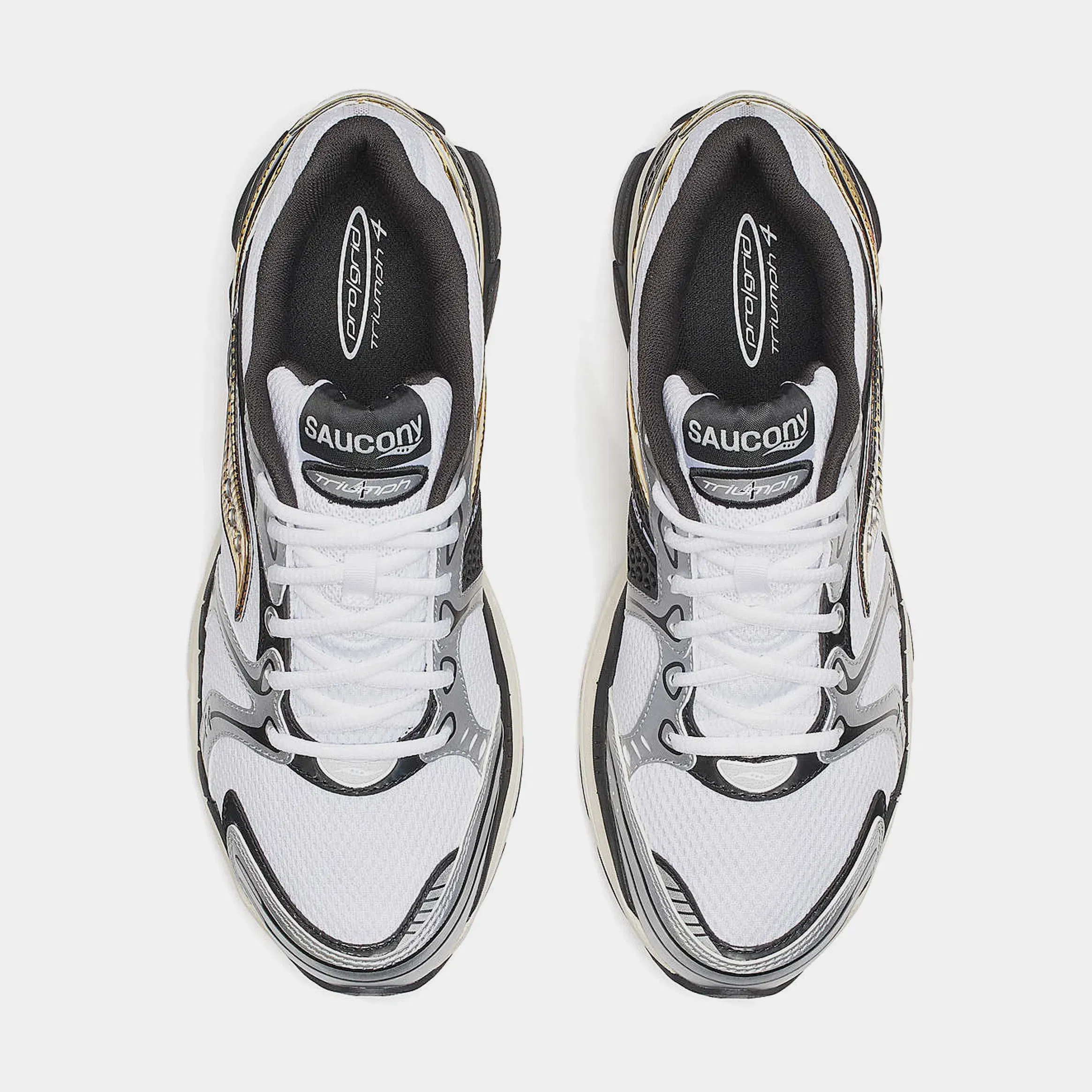 Saucony Progrid Triumph 4 Mens Running Shoes (Gold Chrome)