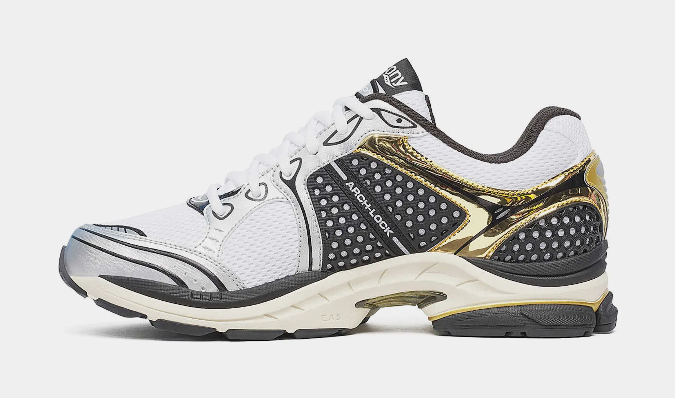 Saucony Progrid Triumph 4 Mens Running Shoes (Gold Chrome)
